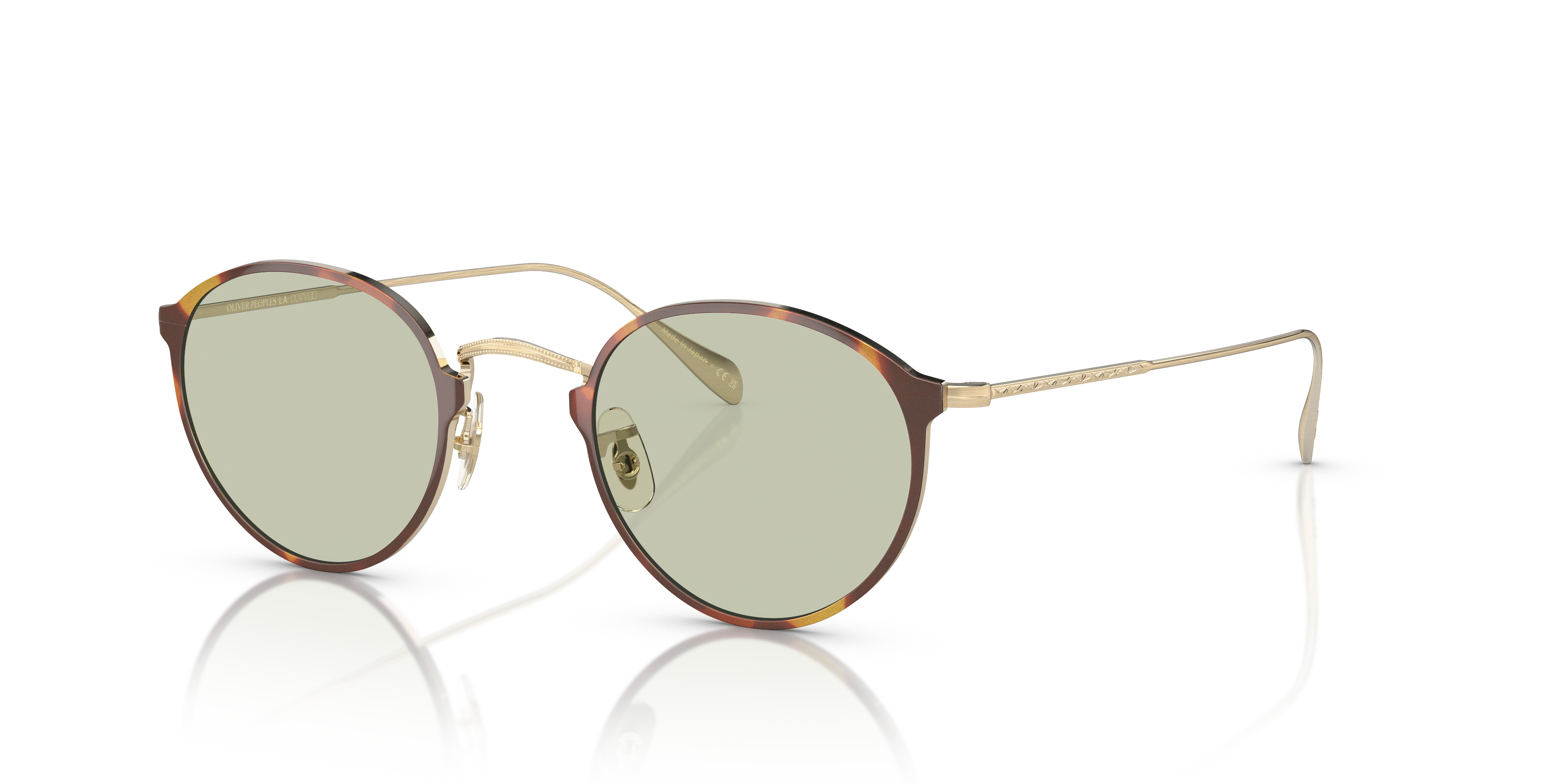 【美品】OLIVER PEOPLES DAWSON WHTG ドーソン Oliver Peoples Dawson with Tortoise/Brushed Gold frame | Oliver
