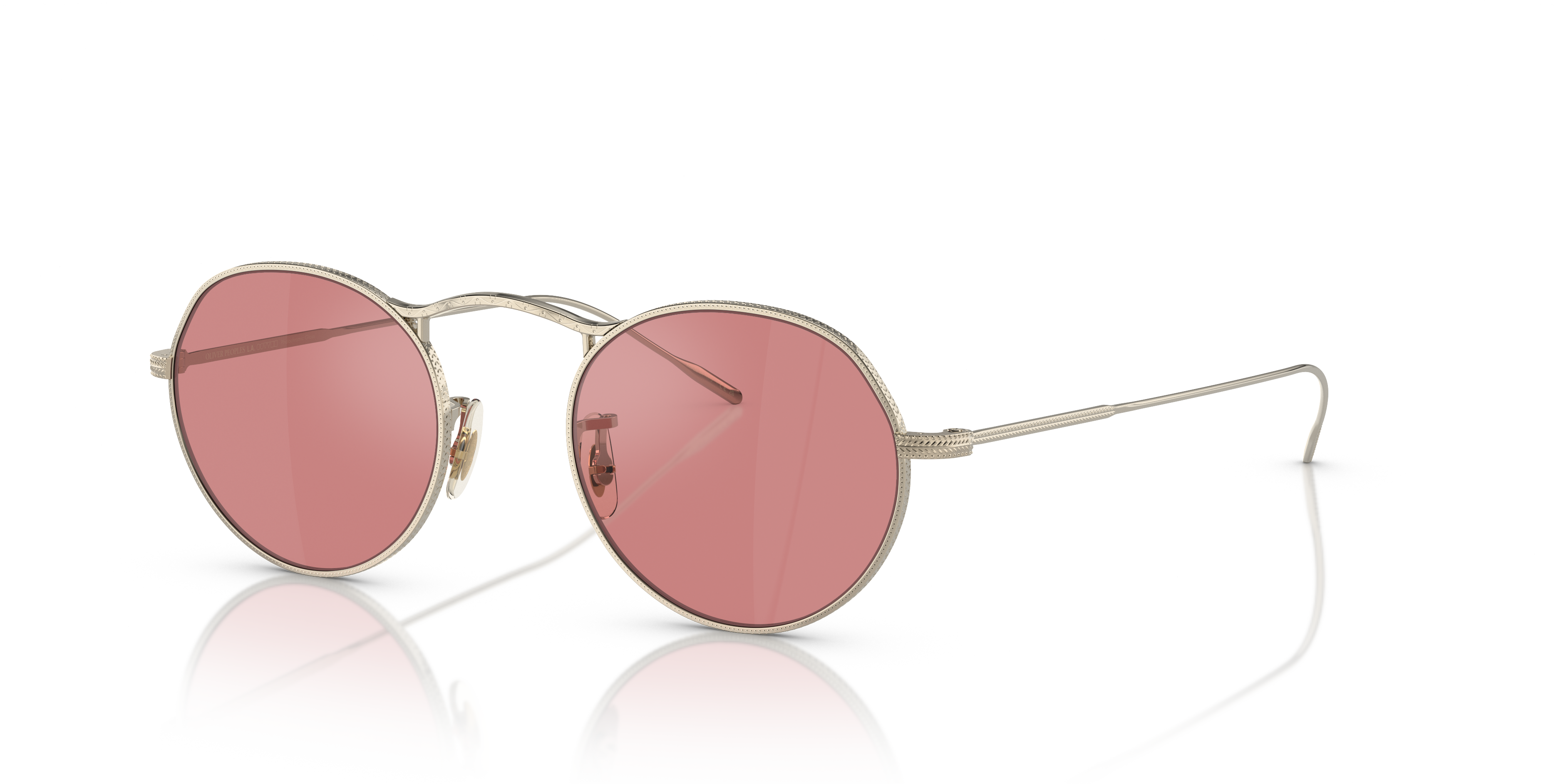 Oliver Peoples M-4 30Th with Gold frame and Magenta Photochromic