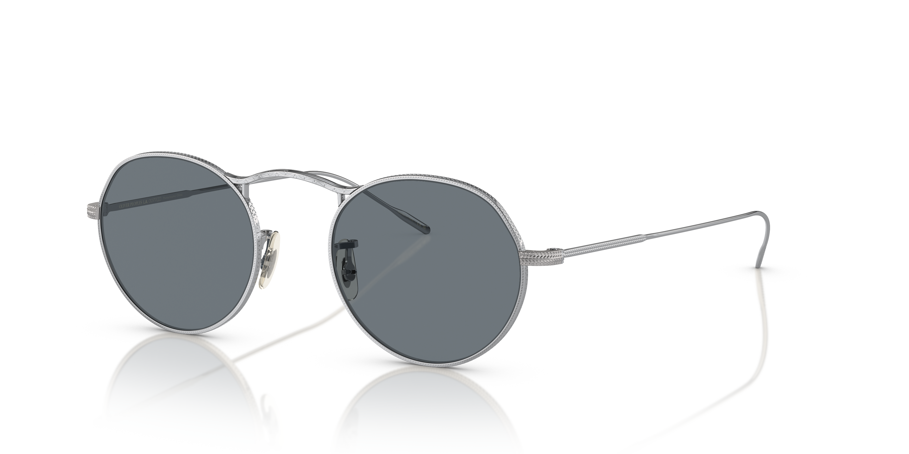 Oliver Peoples M-4 30Th with Silver frame and Indigo Photochromic