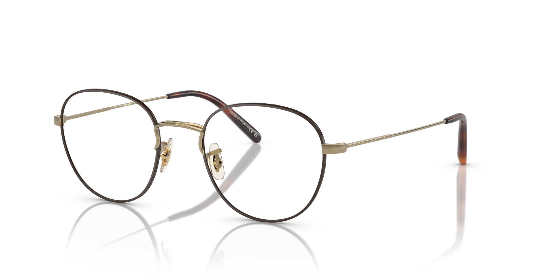 Oliver Peoples Piercy with Brushed Gold/Tortoise frame | Oliver