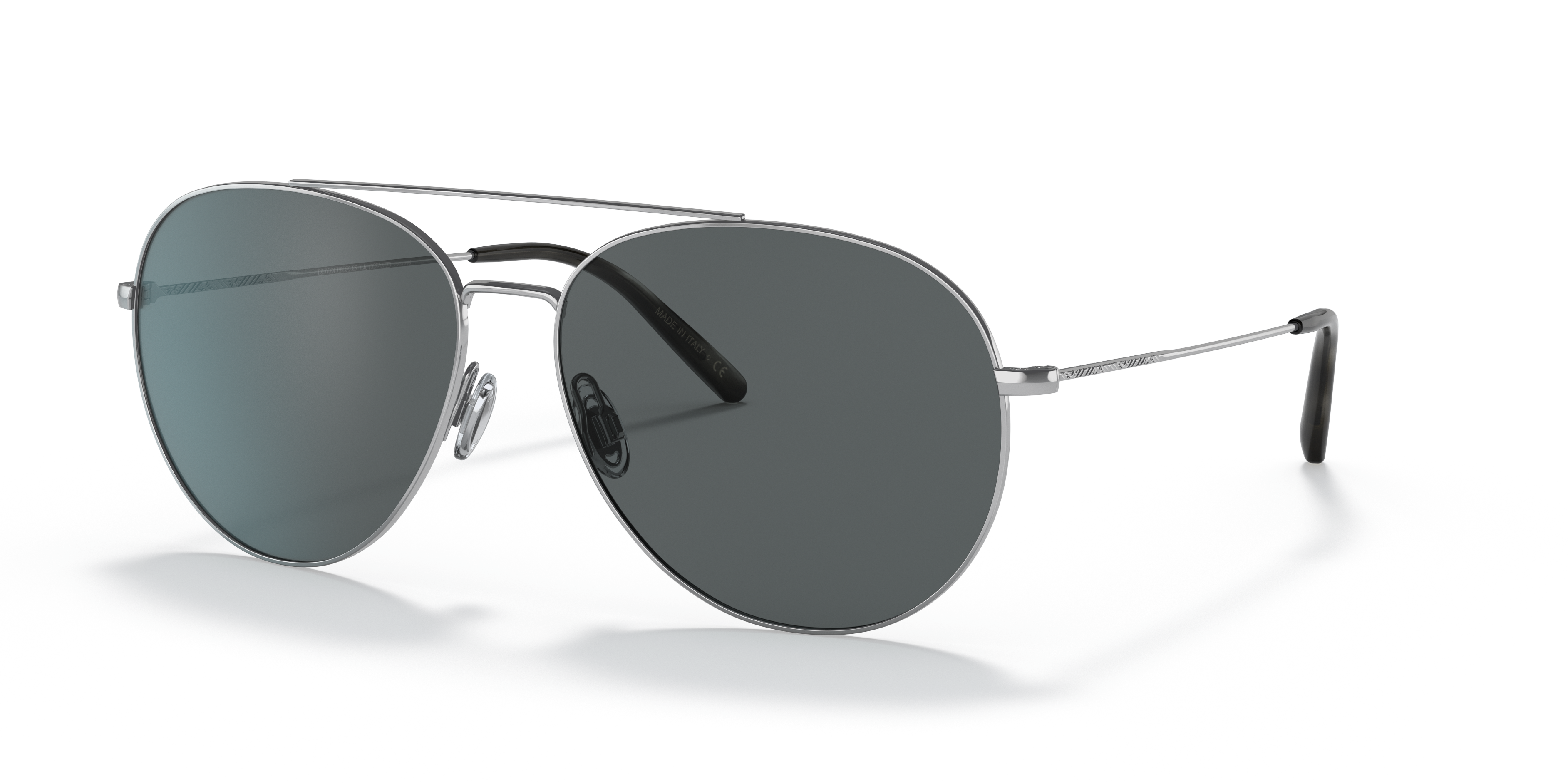 シリアス　SP Oliver Peoples Airdale with Silver frame and Midnight Express