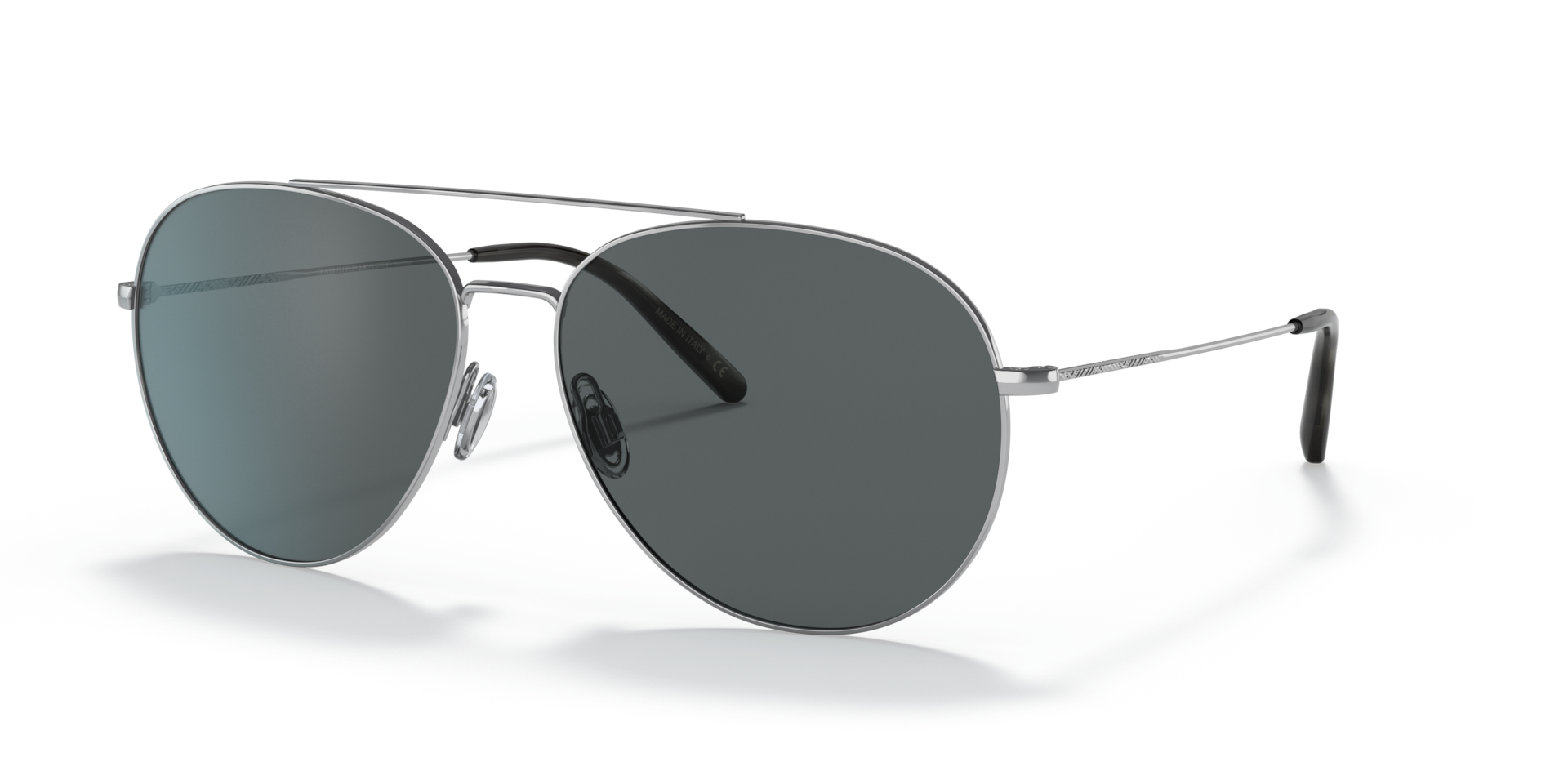 NEXTRAVELER TOOLS サングラス シルバー Oliver Peoples Airdale with Silver frame and Midnight Express