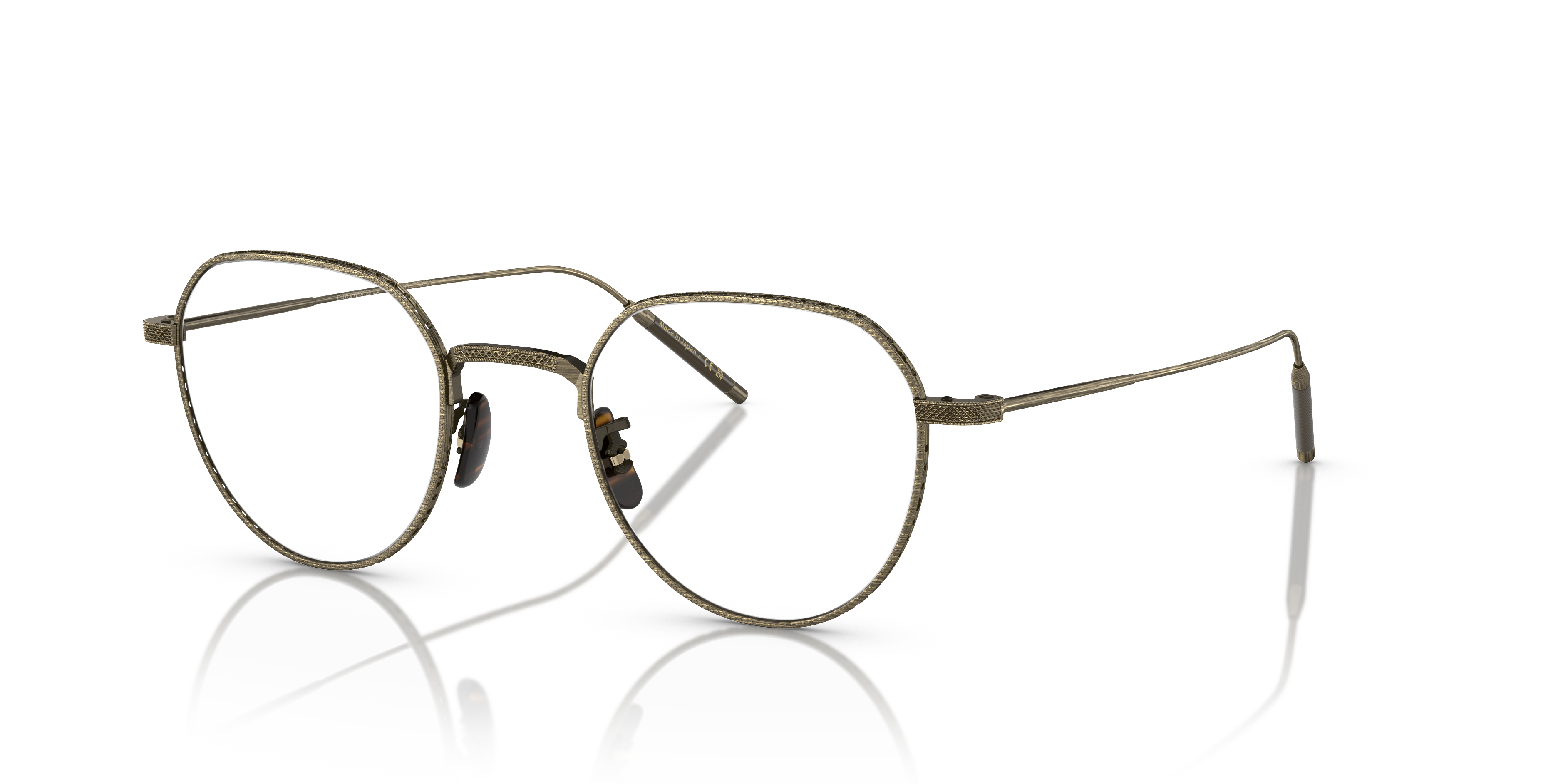 ことね　TCF4734 TCF4714 Oliver Peoples TK-4 with Antique Gold frame | Oliver Peoples® US