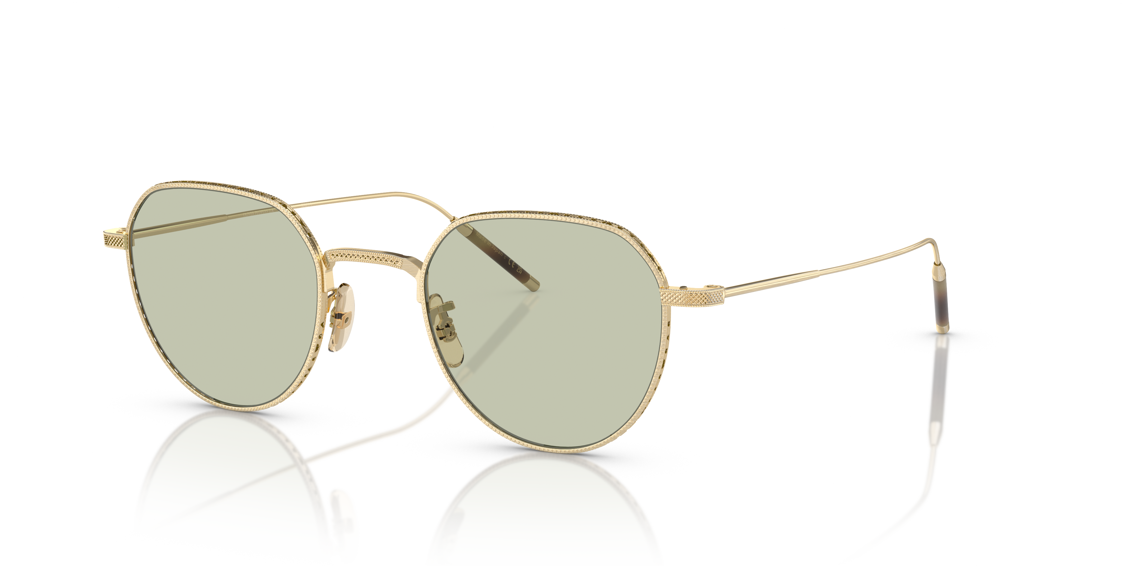 Oliver Peoples TK-4 with Brushed Gold frame | Oliver Peoples® US