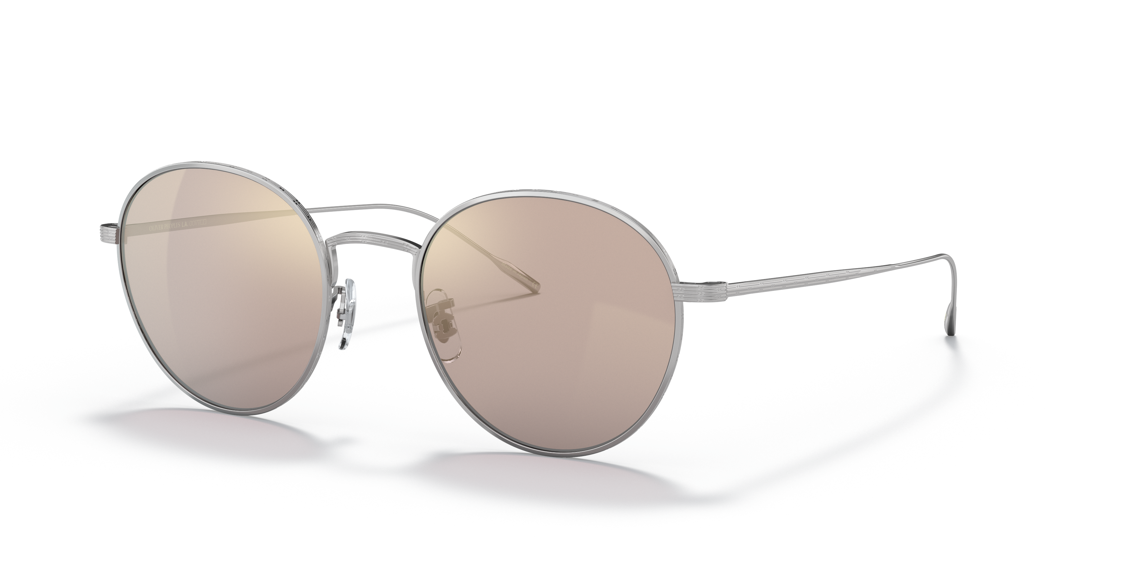 Oliver Peoples Altair with Silver frame and Chrome Taupe