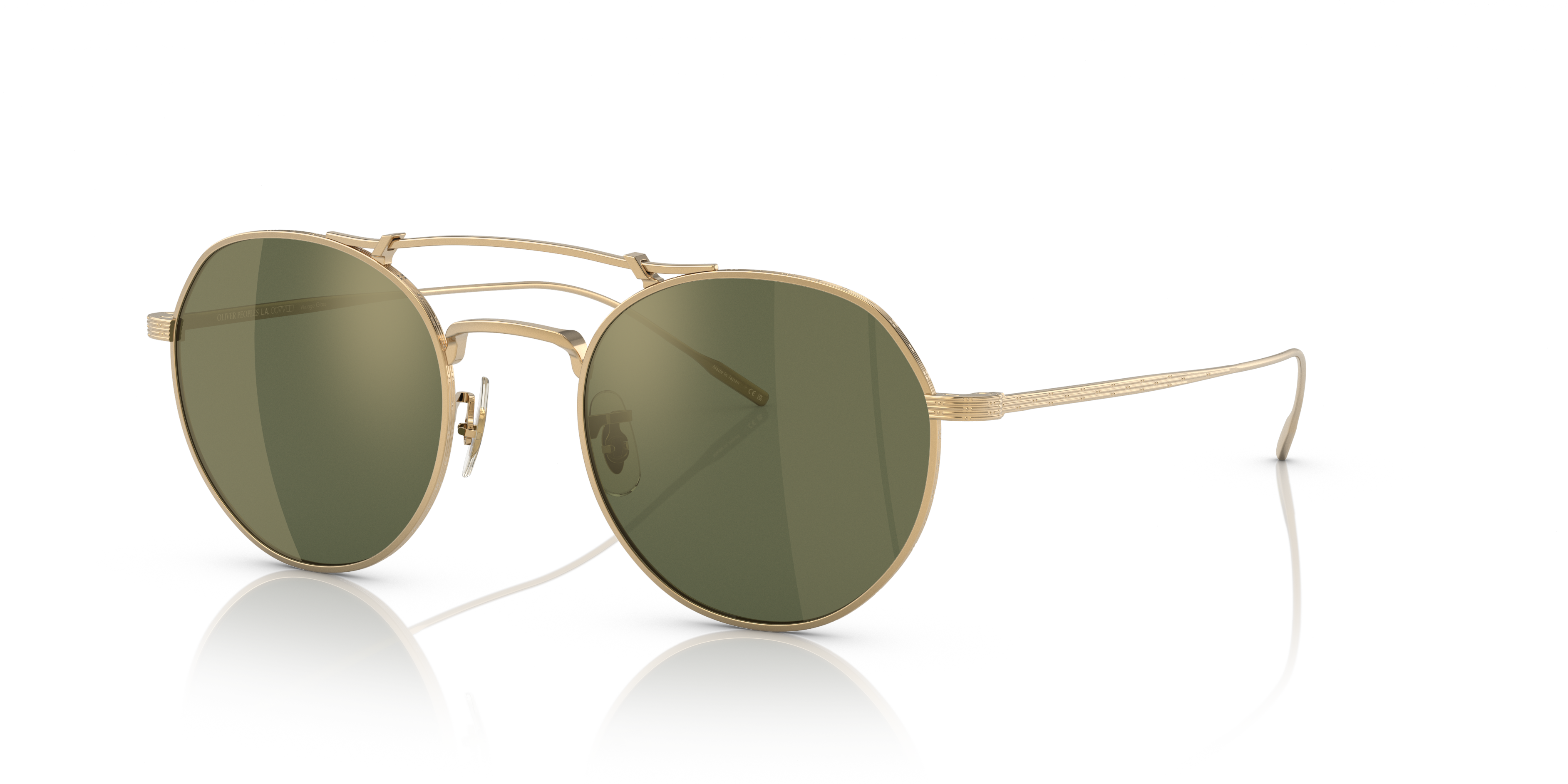 Oliver Peoples Reymont with Gold frame and G-15 Goldtone lenses