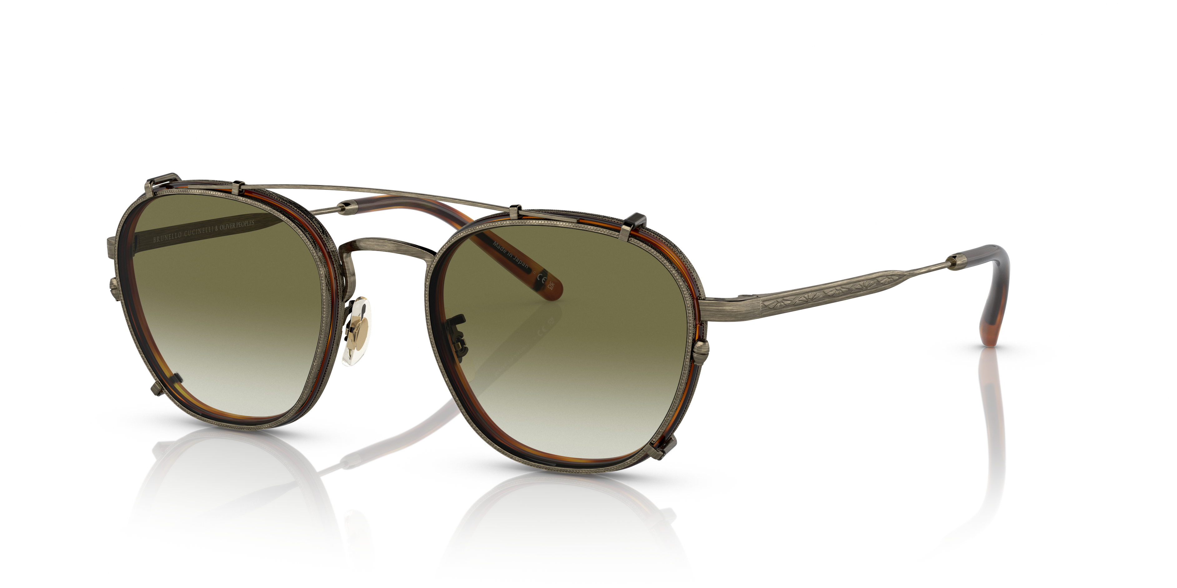 Oliver Peoples Lilletto with Antique Gold/Vintage LBR frame and