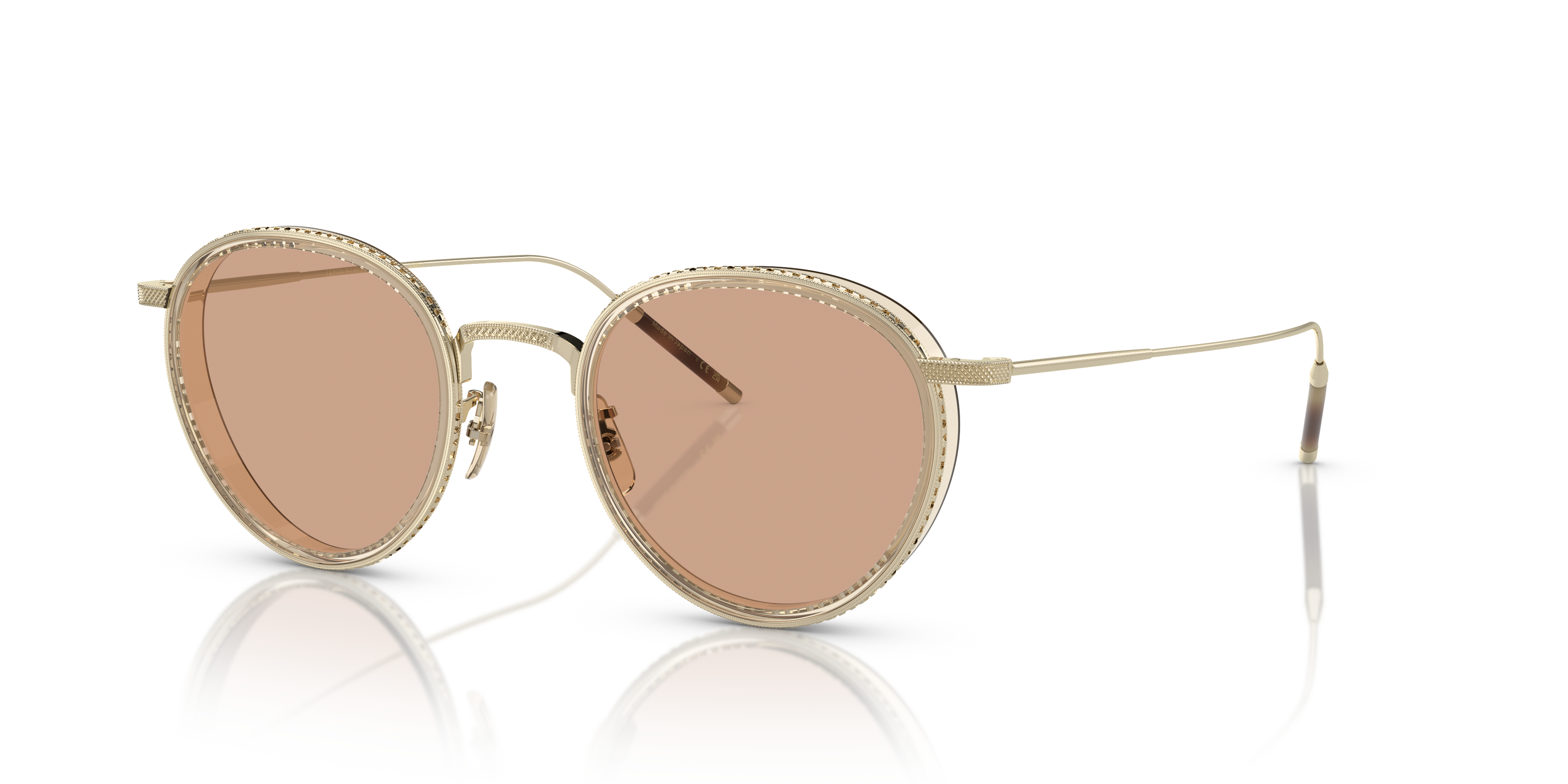 Oliver Peoples TK-8 with Gold/Buff frame | Oliver Peoples® US