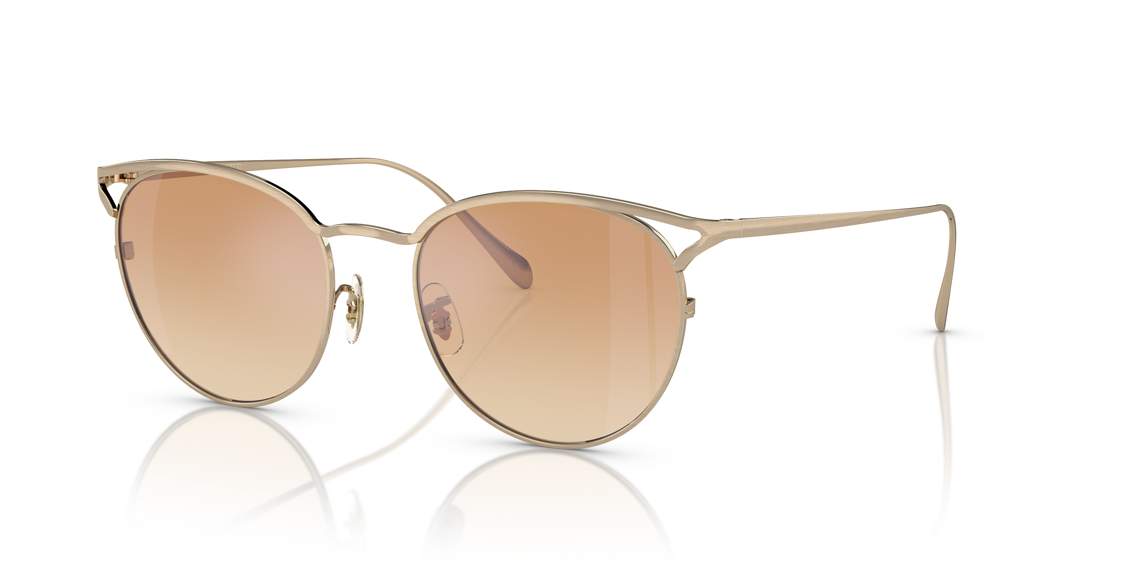 Oliver Peoples Aviara with Brushed Gold frame | Oliver Peoples® US