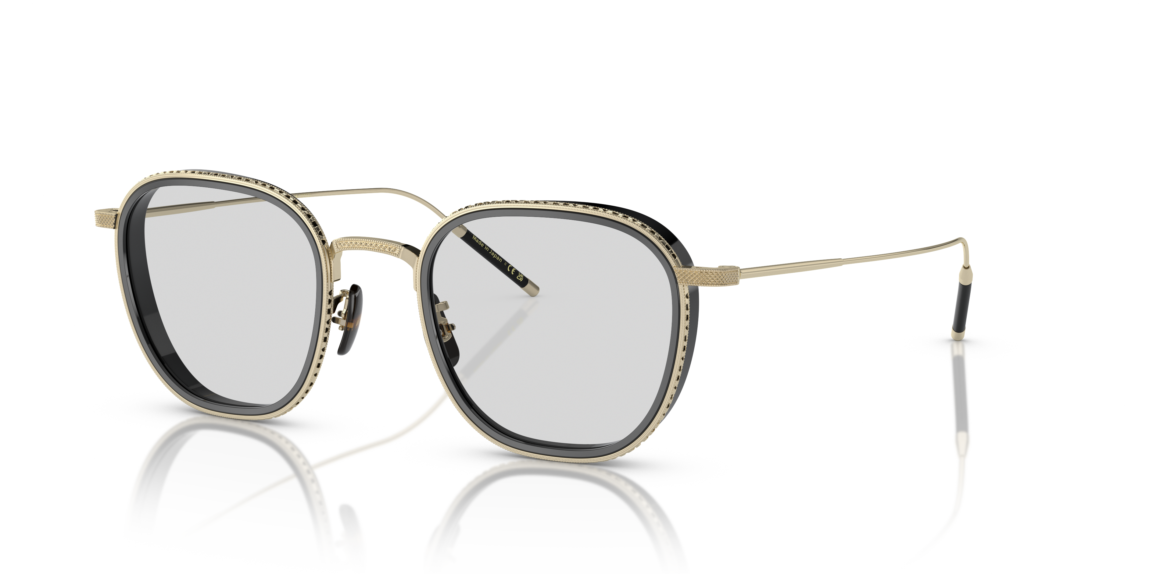 Oliver Peoples TK-9 with Gold/Black frame | Oliver Peoples® US