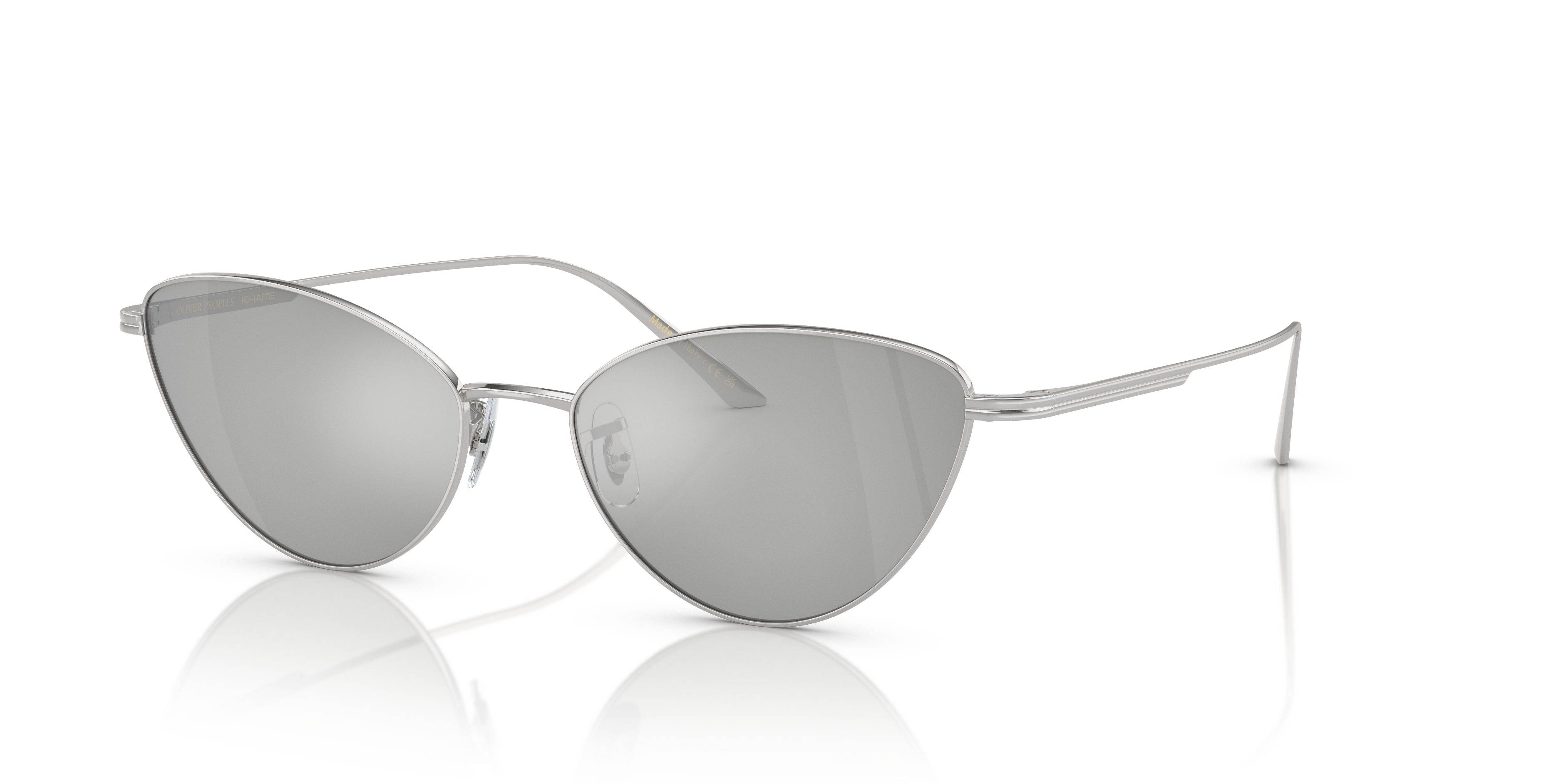 Oliver Peoples 1998C with Silver frame and Silver Mirror lenses