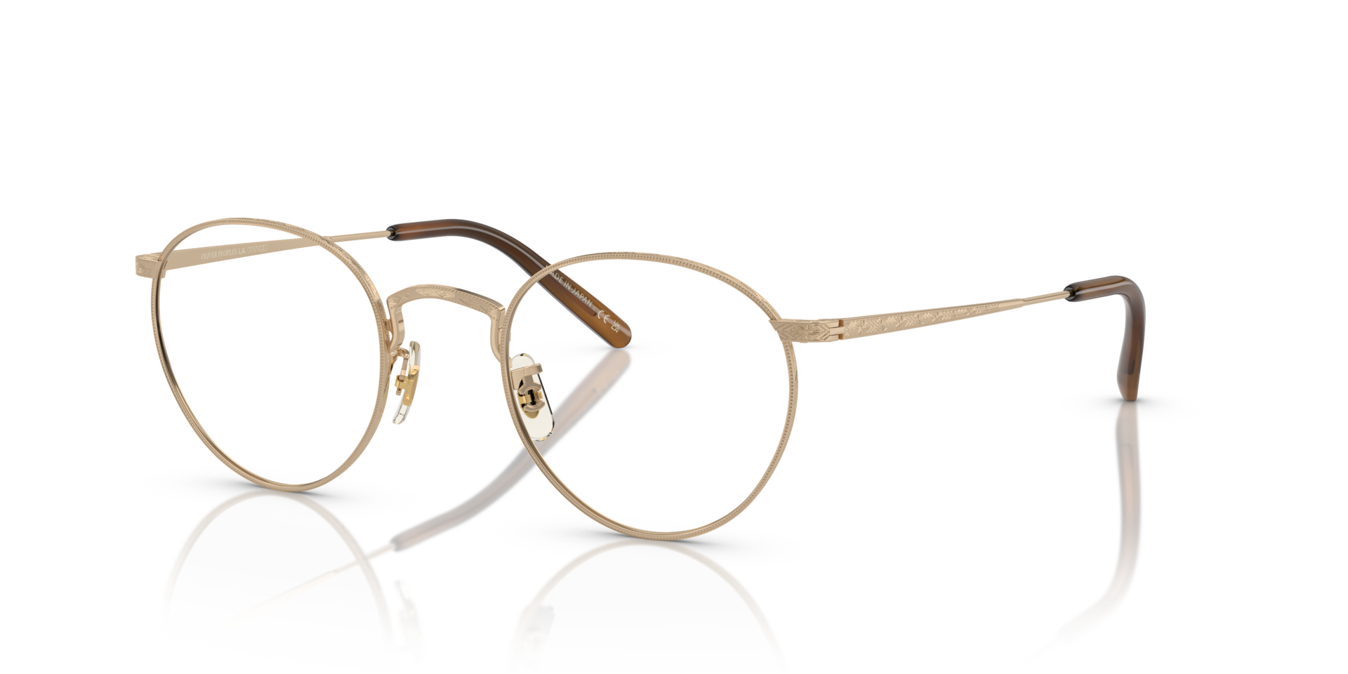 Oliver Peoples OP-47 with Gold frame | Oliver Peoples® US