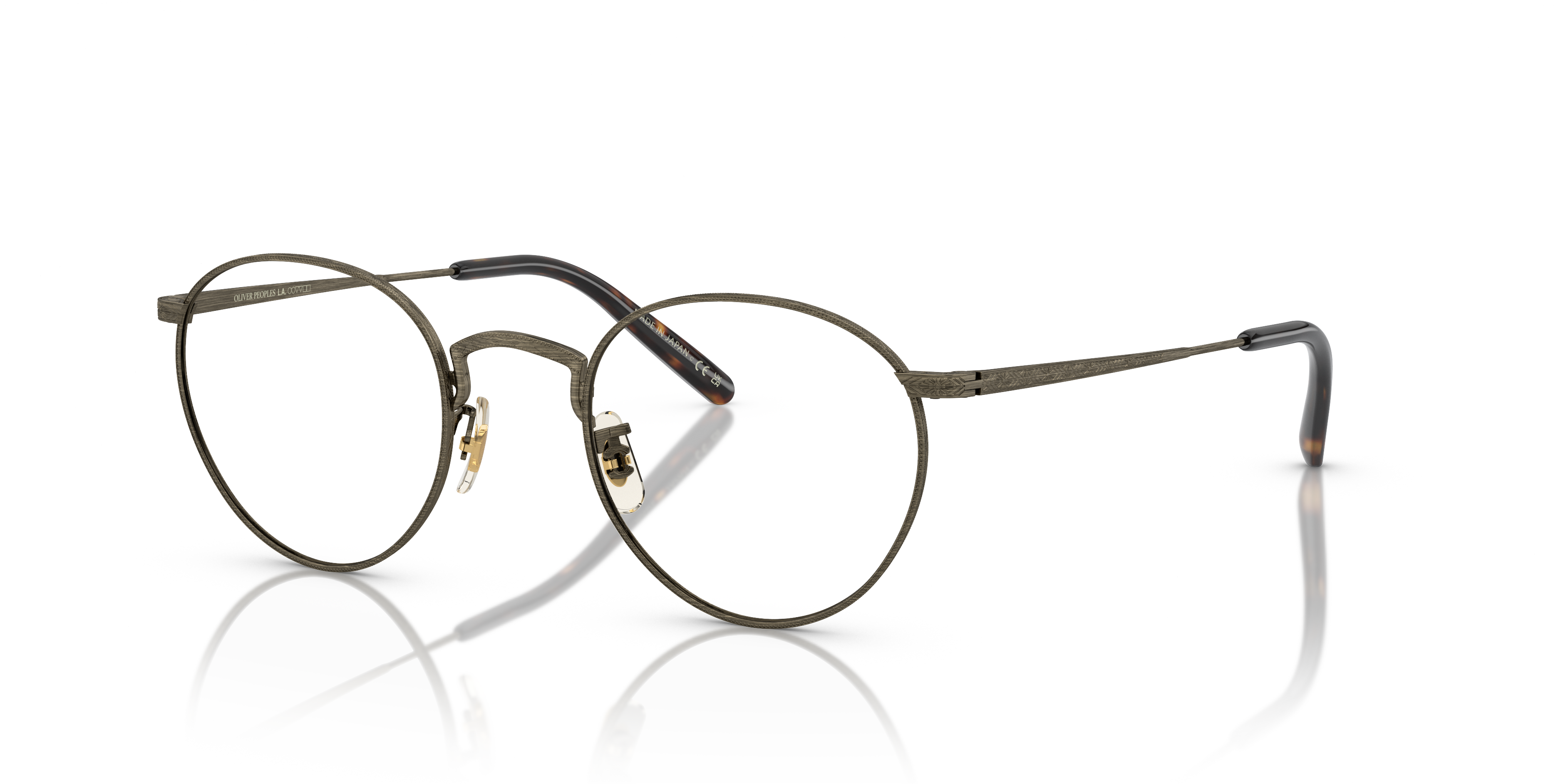 オービス Oliver Peoples OP-47 with Antique Gold frame | Oliver Peoples® US