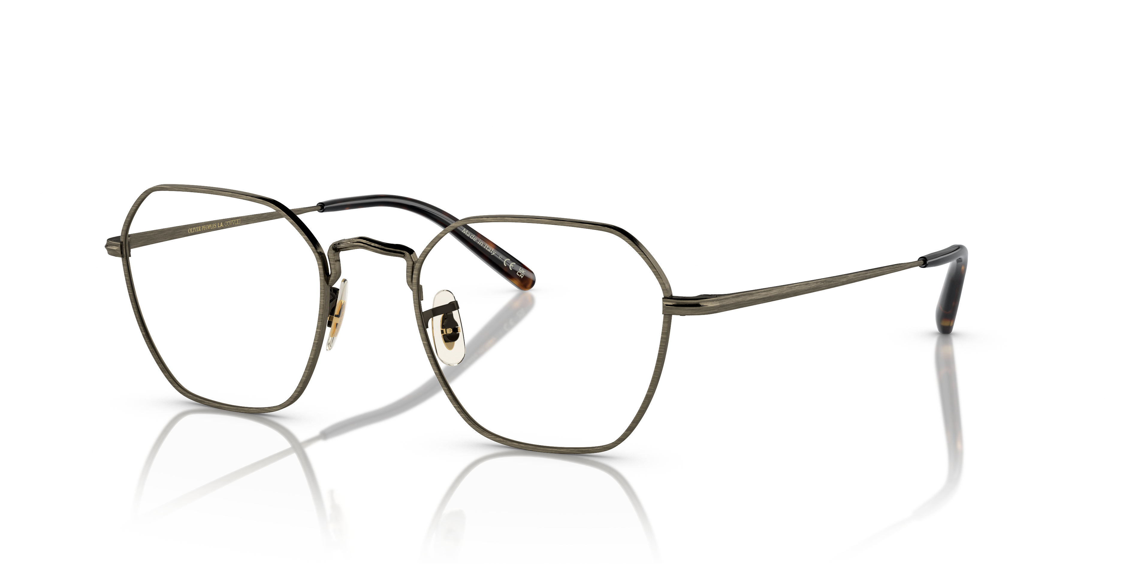 oliver peoples ラウンド Y2K アンティーク サングラス 貴重 Oliver Peoples Levison の アンティークゴールド フレーム | Oliver