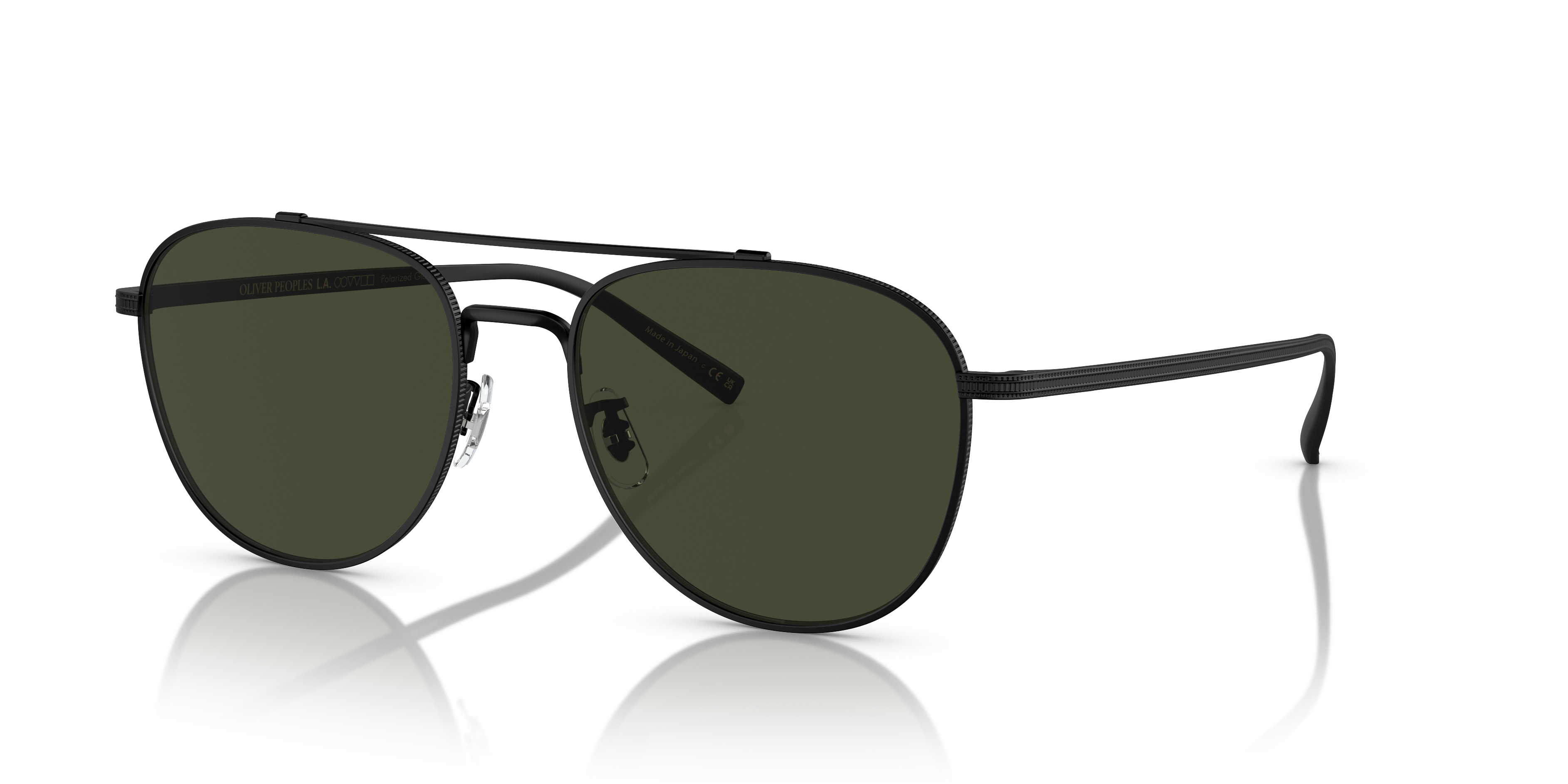 Oliver Peoples Rivetti with Matte Black frame and G-15 Polar