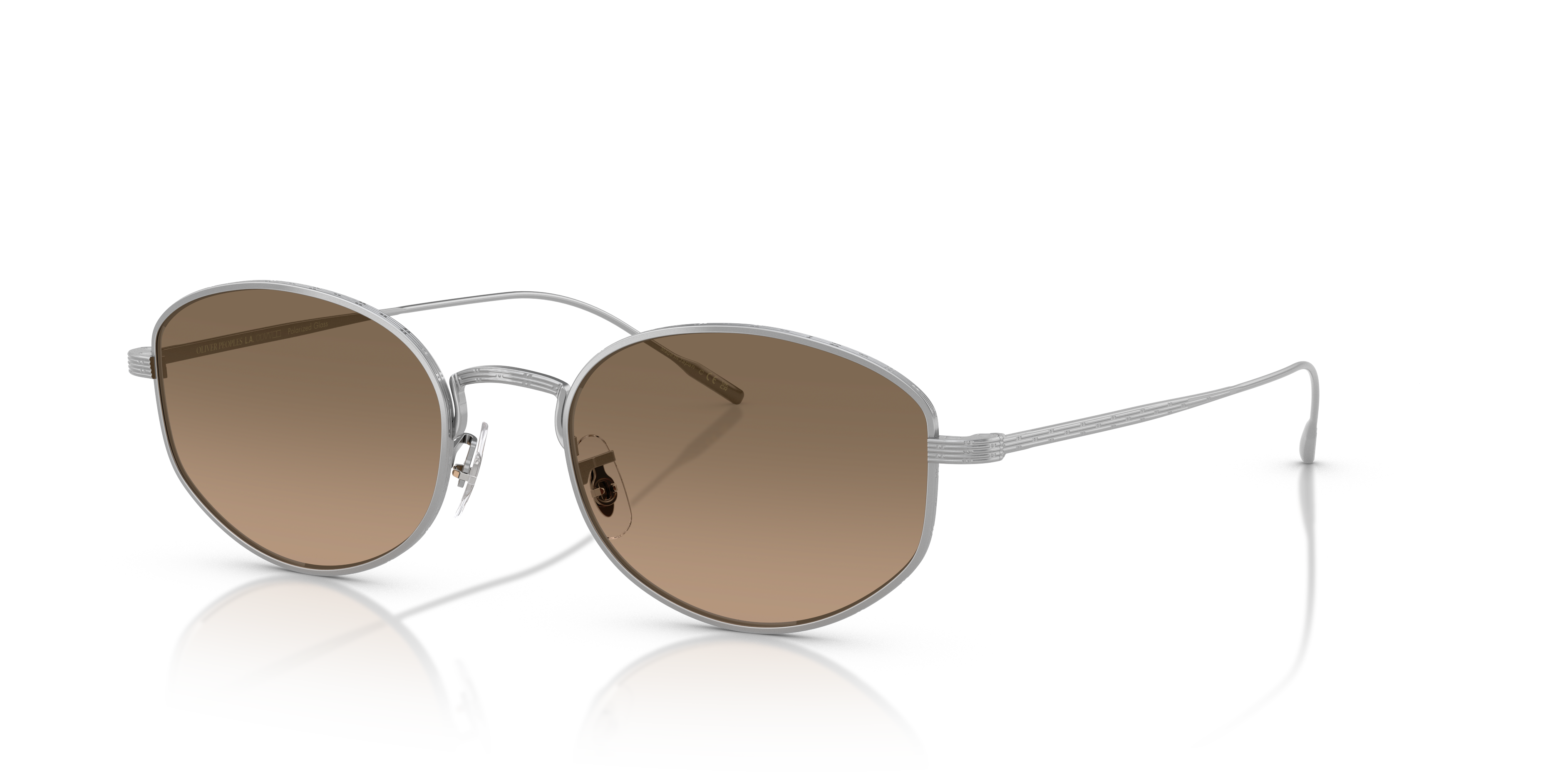 【Antares】OLIVER PEOPLES Aldea Oliver Peoples Estra with Silver frame and Sandstone Gradient