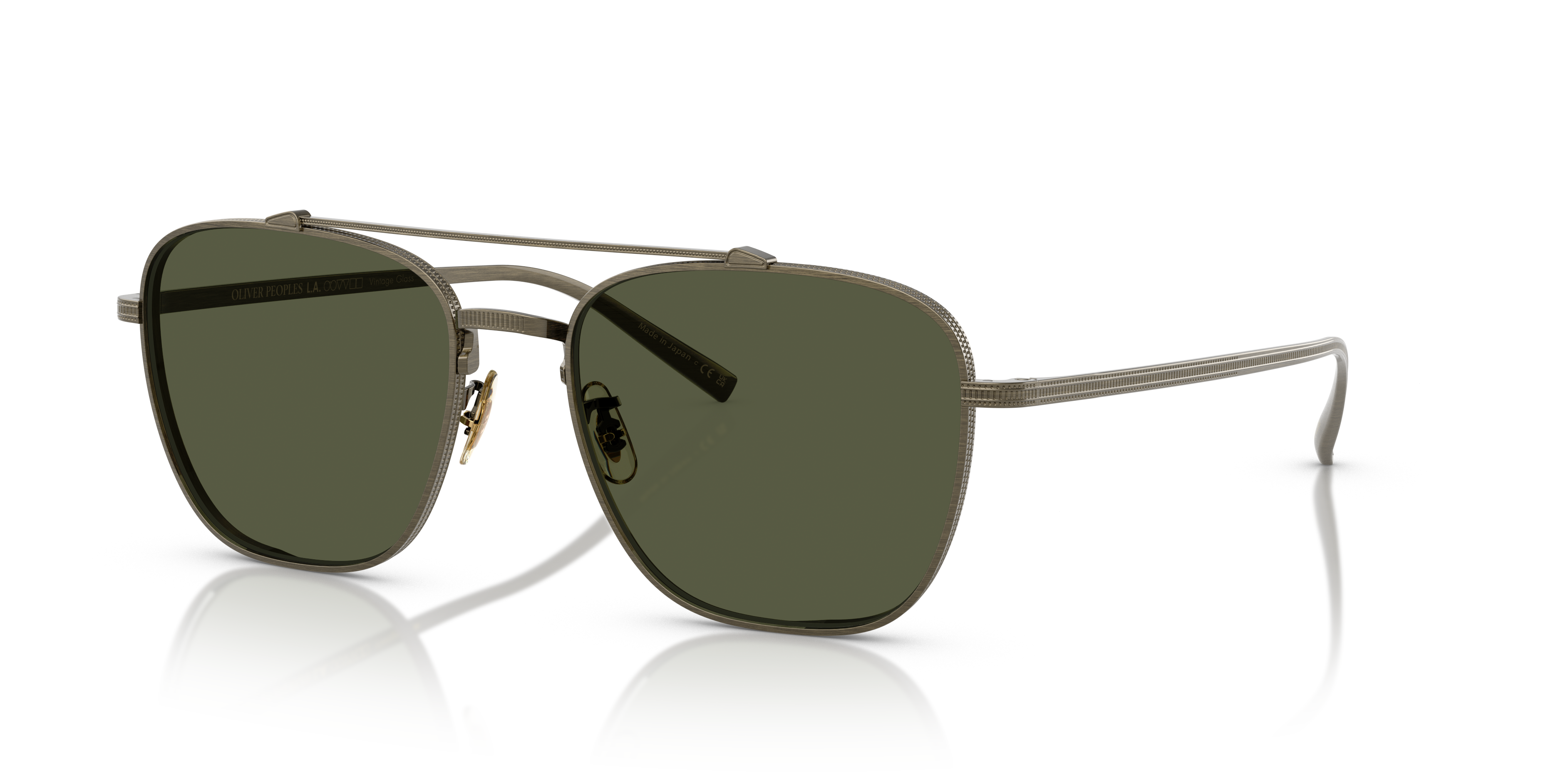 Oliver Peoples Avison with Antique Gold frame and G-15 lenses