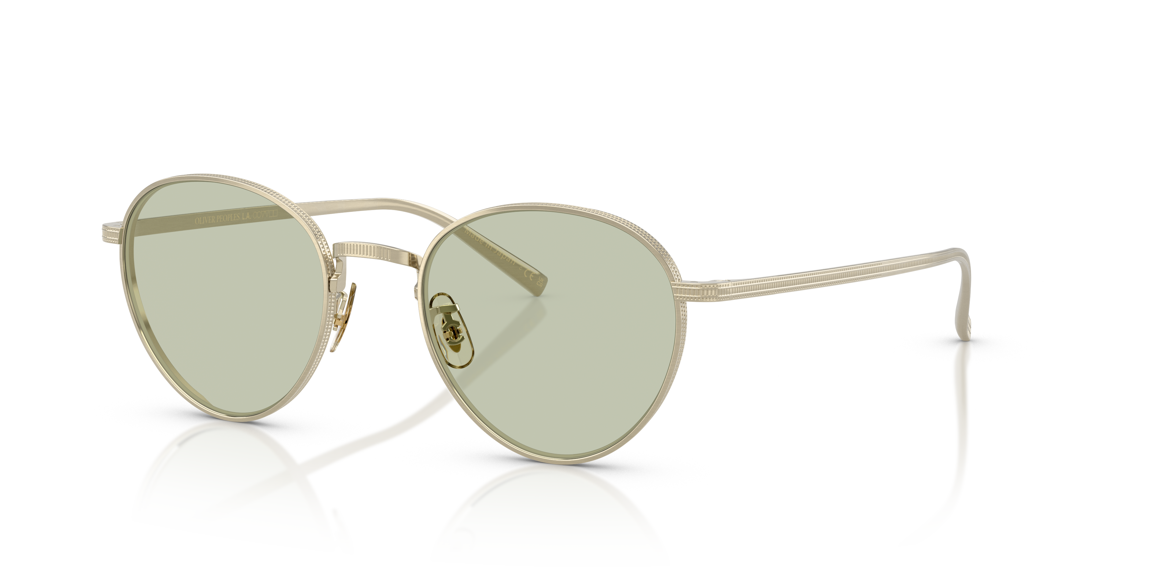Oliver Peoples Kesner with Brushed Soft Gold frame | Oliver