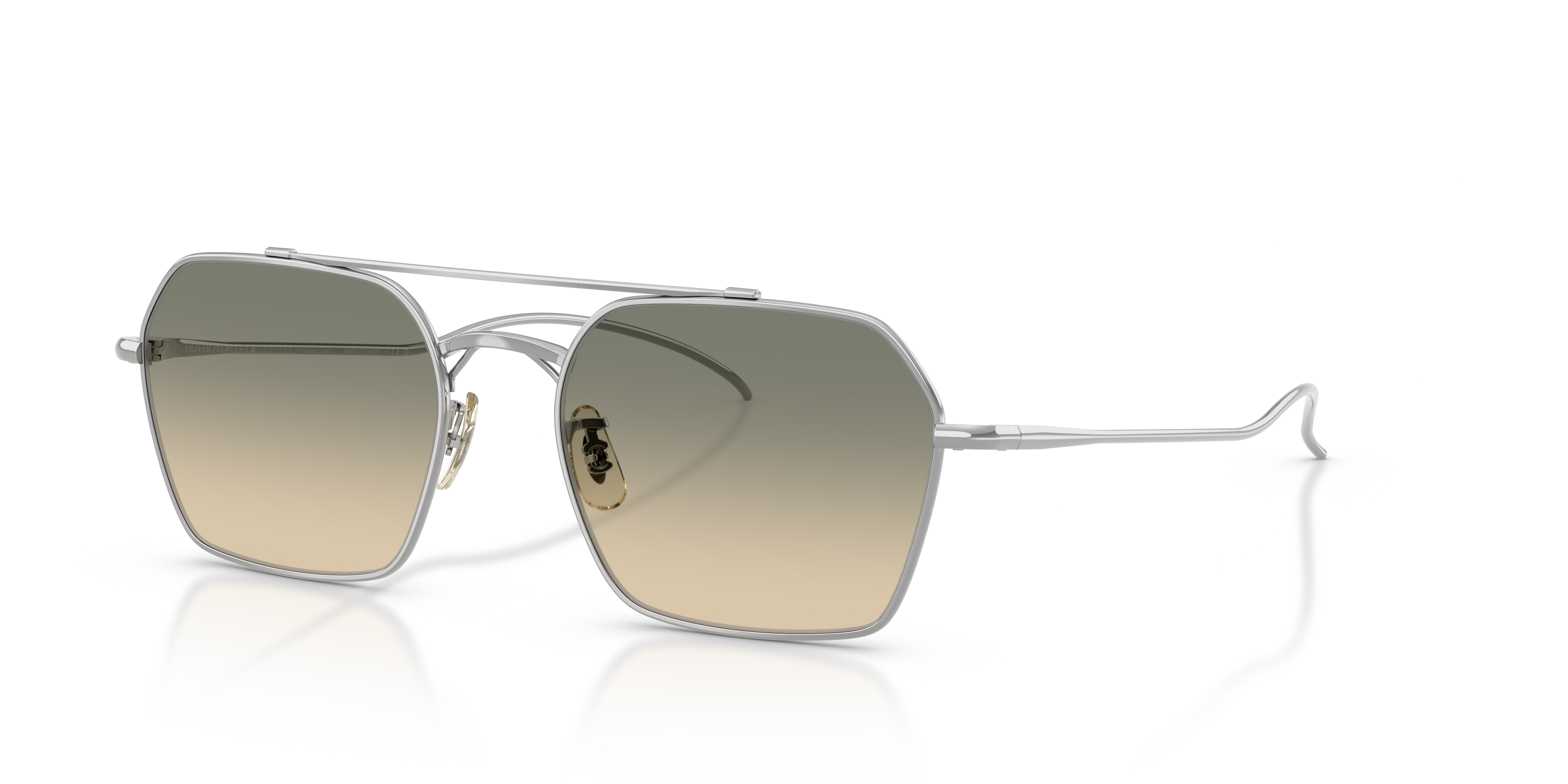 00s PPFM / OUTSIDE OF SOCIETY オーバーオール Oliver Peoples TK-15 with Silver frame and Enoki Gradient Wash to