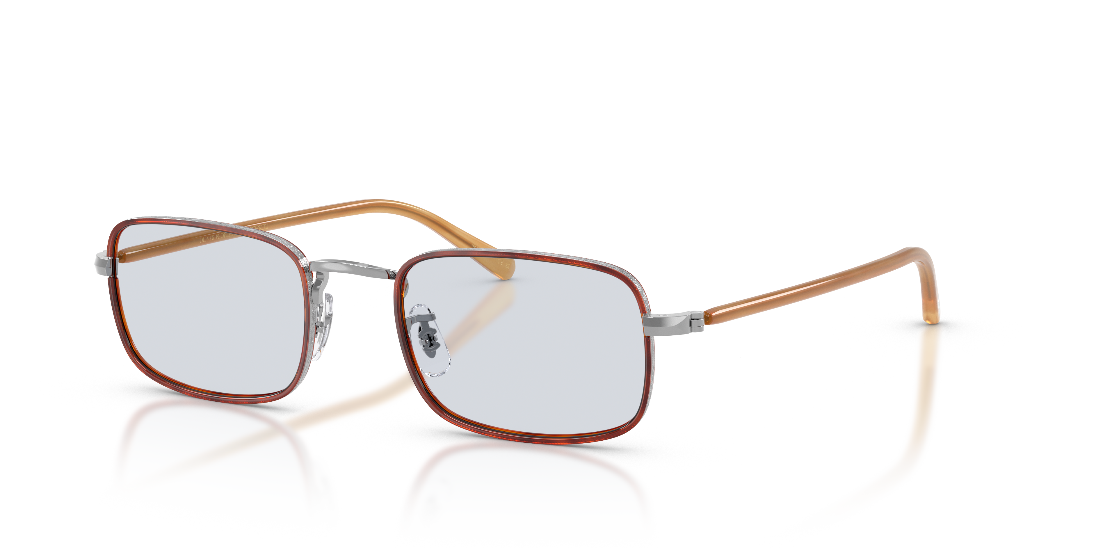 Oliver Peoples Brymer with Silver/Amber Tortoise frame | Oliver