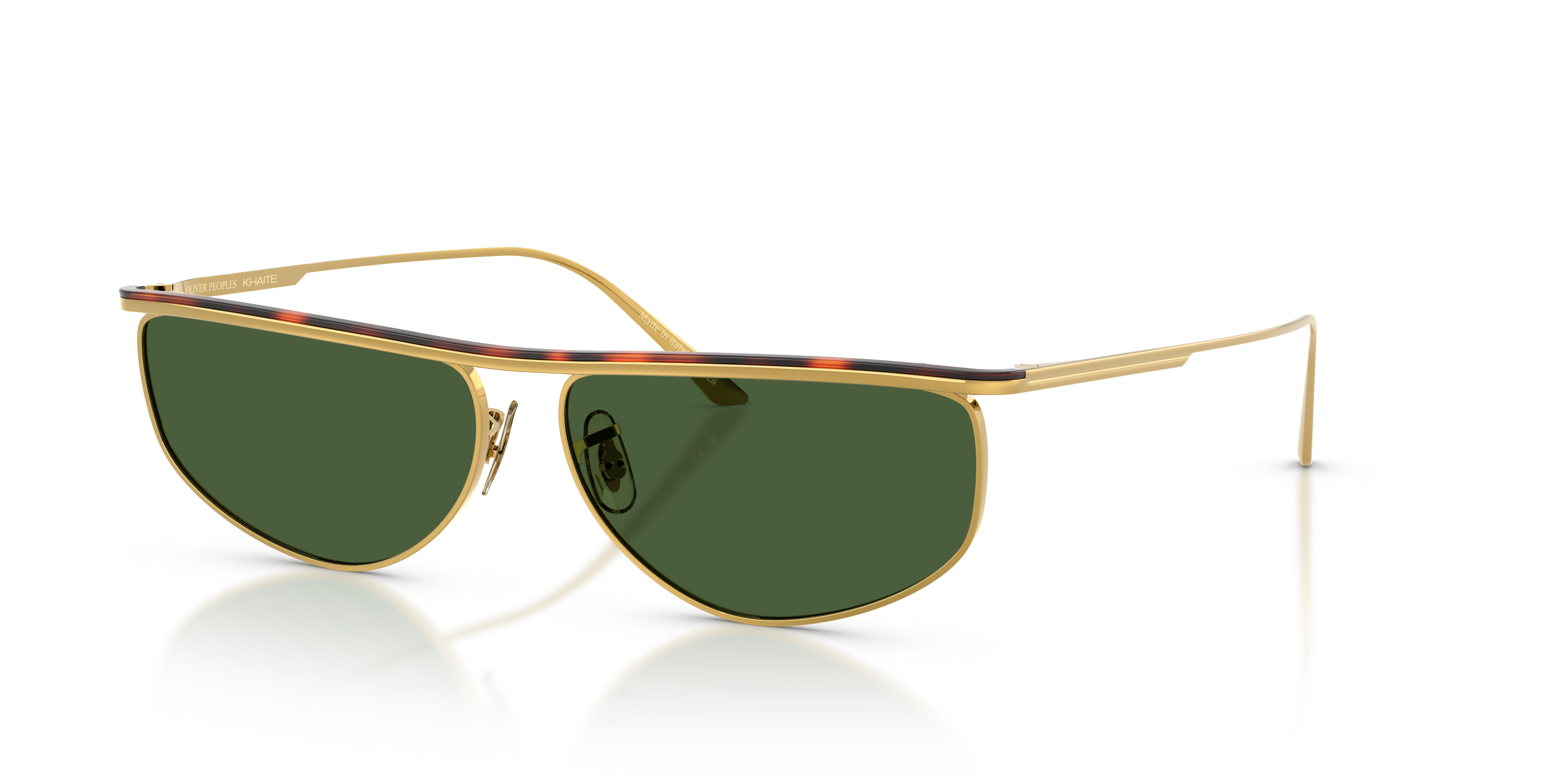 Oliver Peoples 1986C with Gold/Dark Mahogany frame and Vibrant