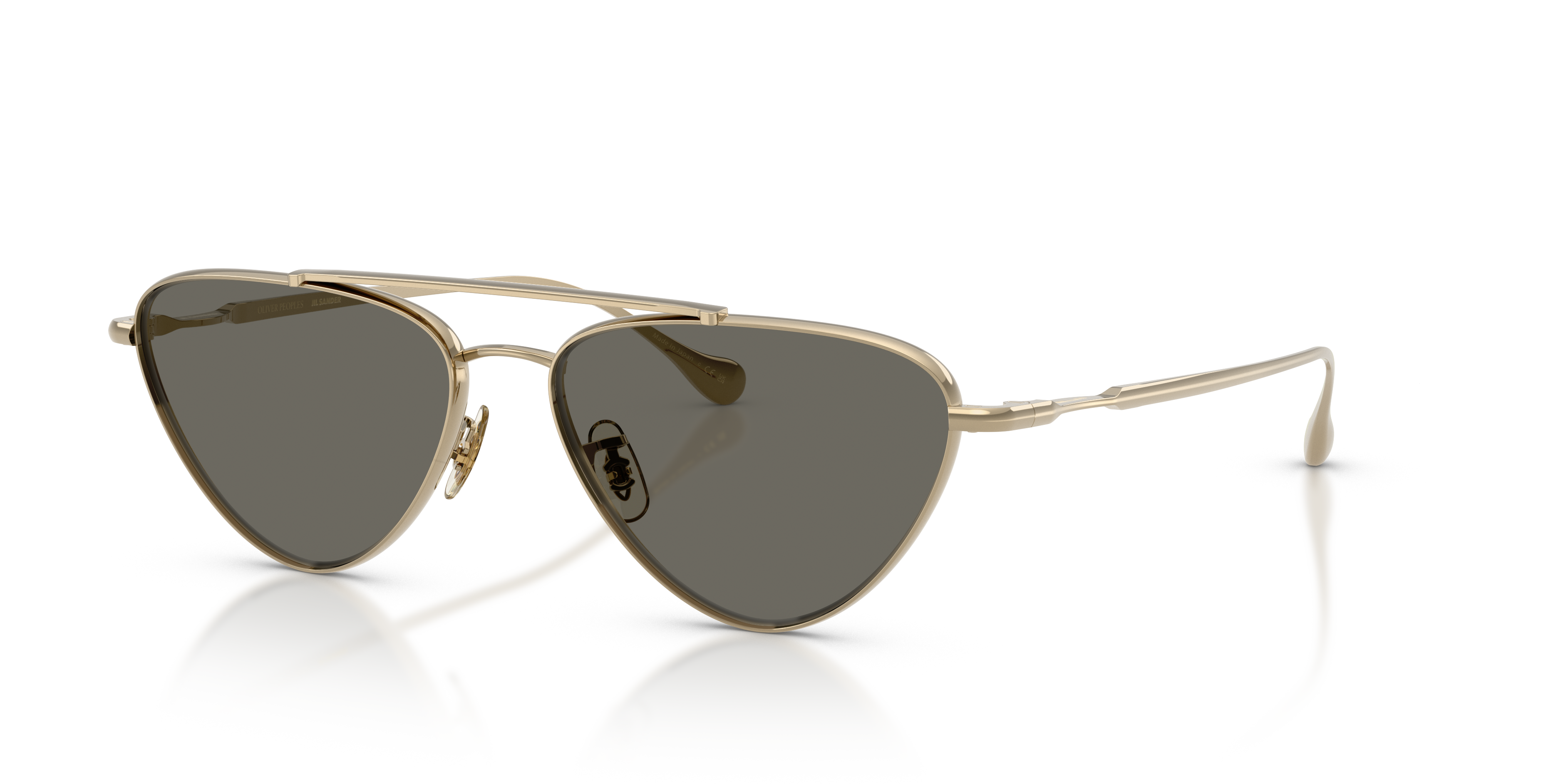 Oliver Peoples Edition 1 with Gold frame and Carbon Grey lenses