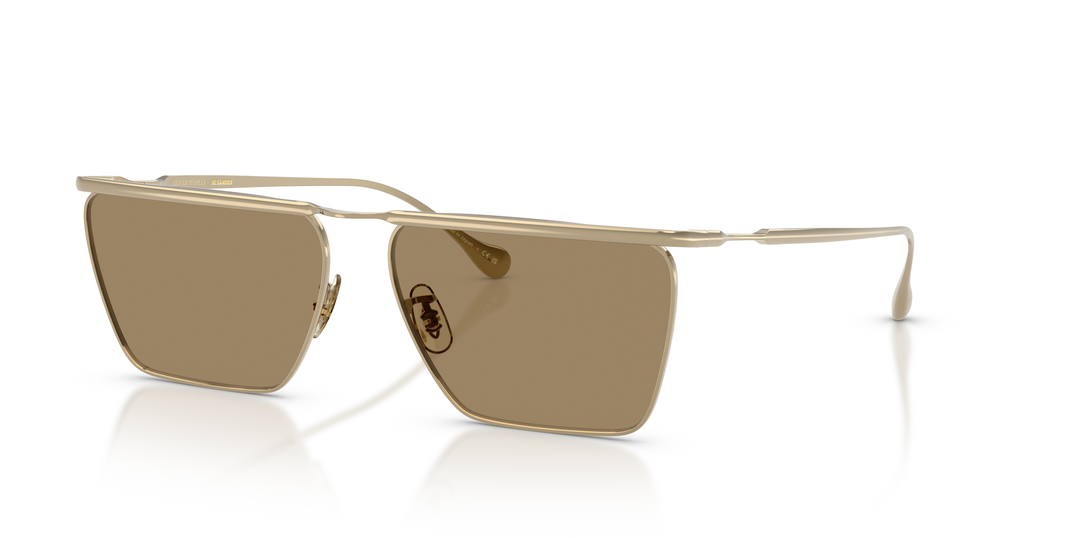Oliver Peoples Edition 2 with Gold frame and Soft Gold lenses