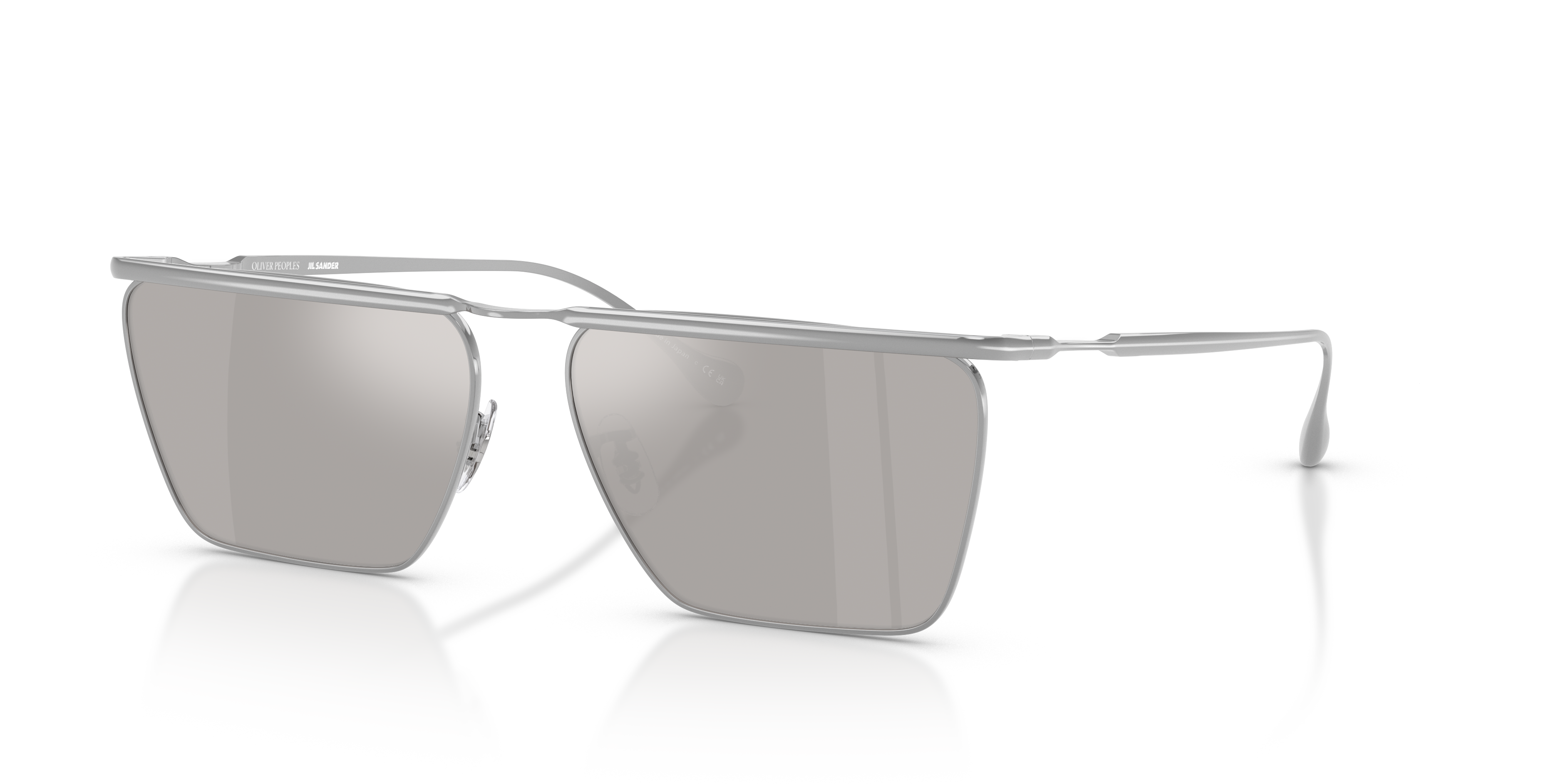Oliver Peoples Edition 2 with Silver frame and Soft Silver Mirror
