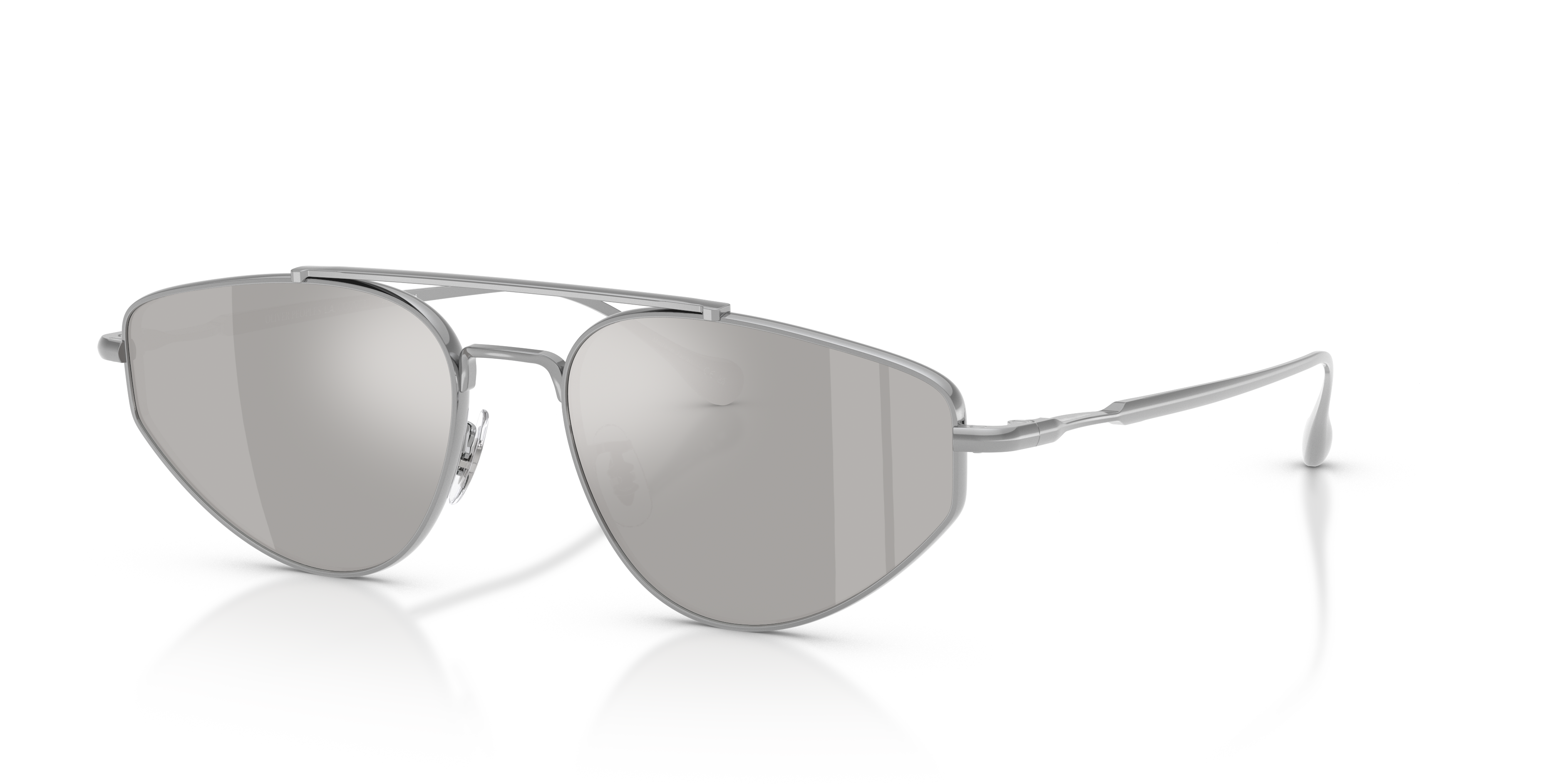 Oliver Peoples Edition 5 with Silver frame and Soft Silver Mirror