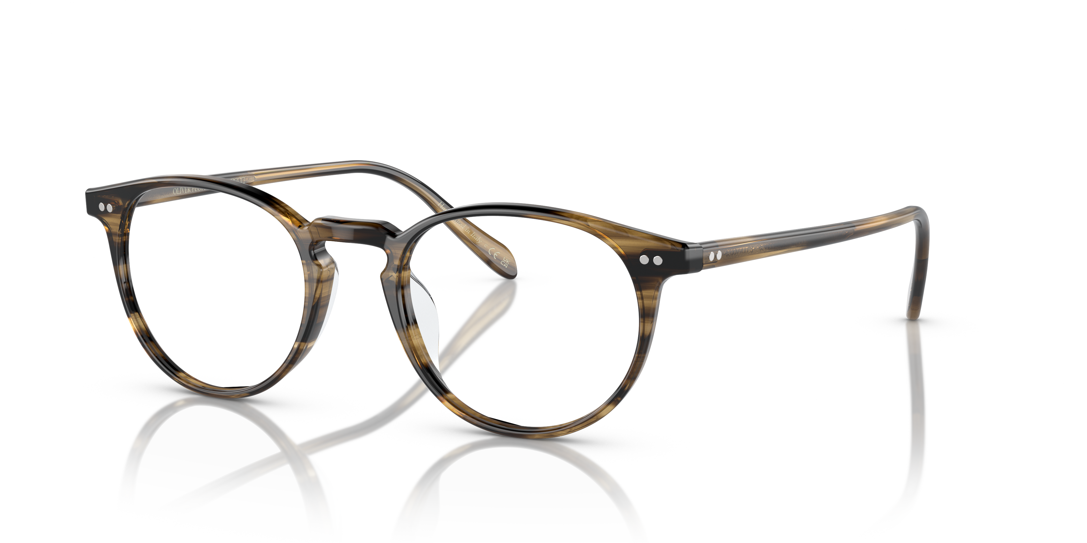 Oliver Peoples Riley-R with Olive Smoke frame | Oliver Peoples® US