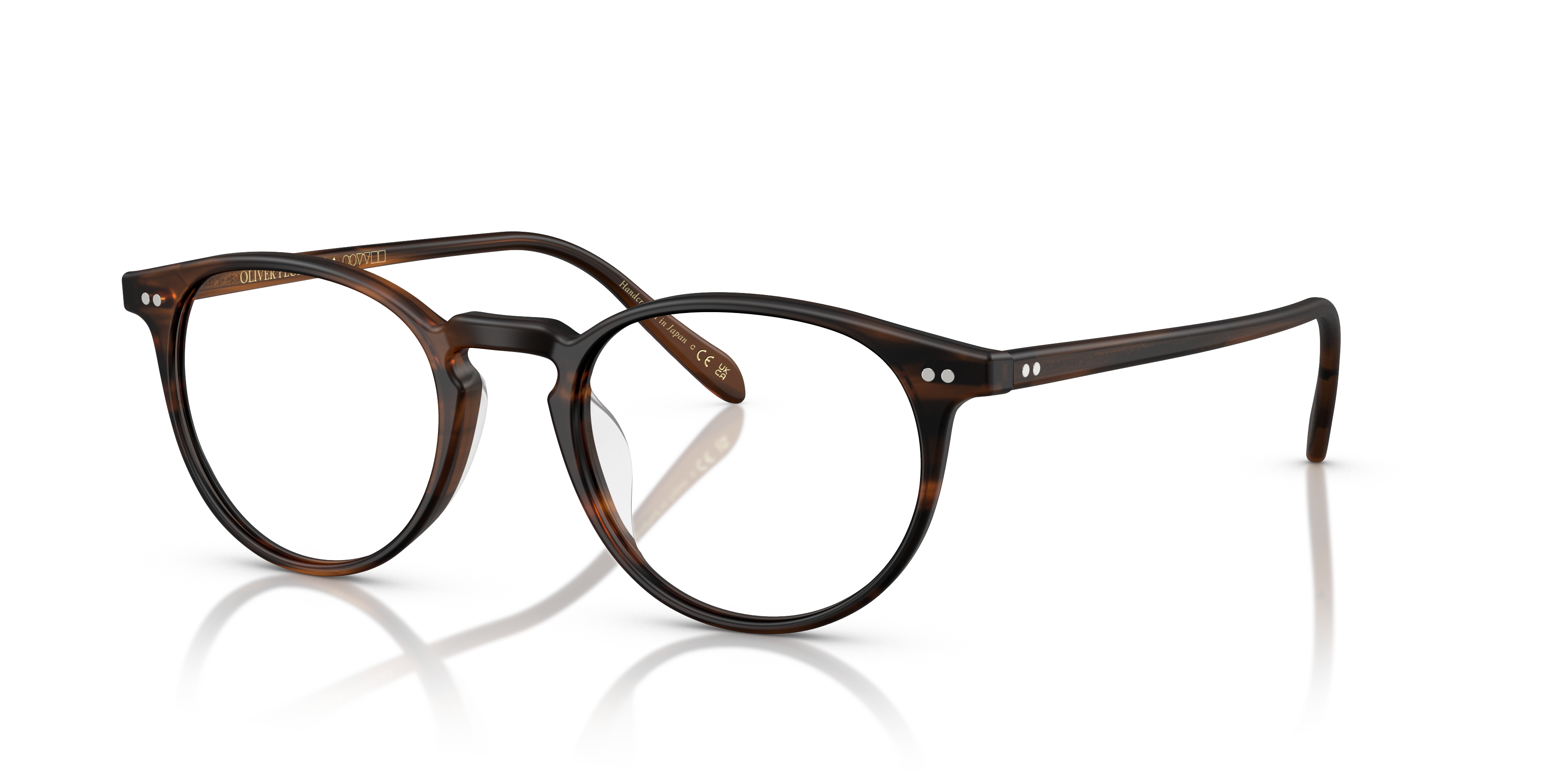 Oliver Peoples Riley-R with Semi Matte Tuscany Tortoise frame