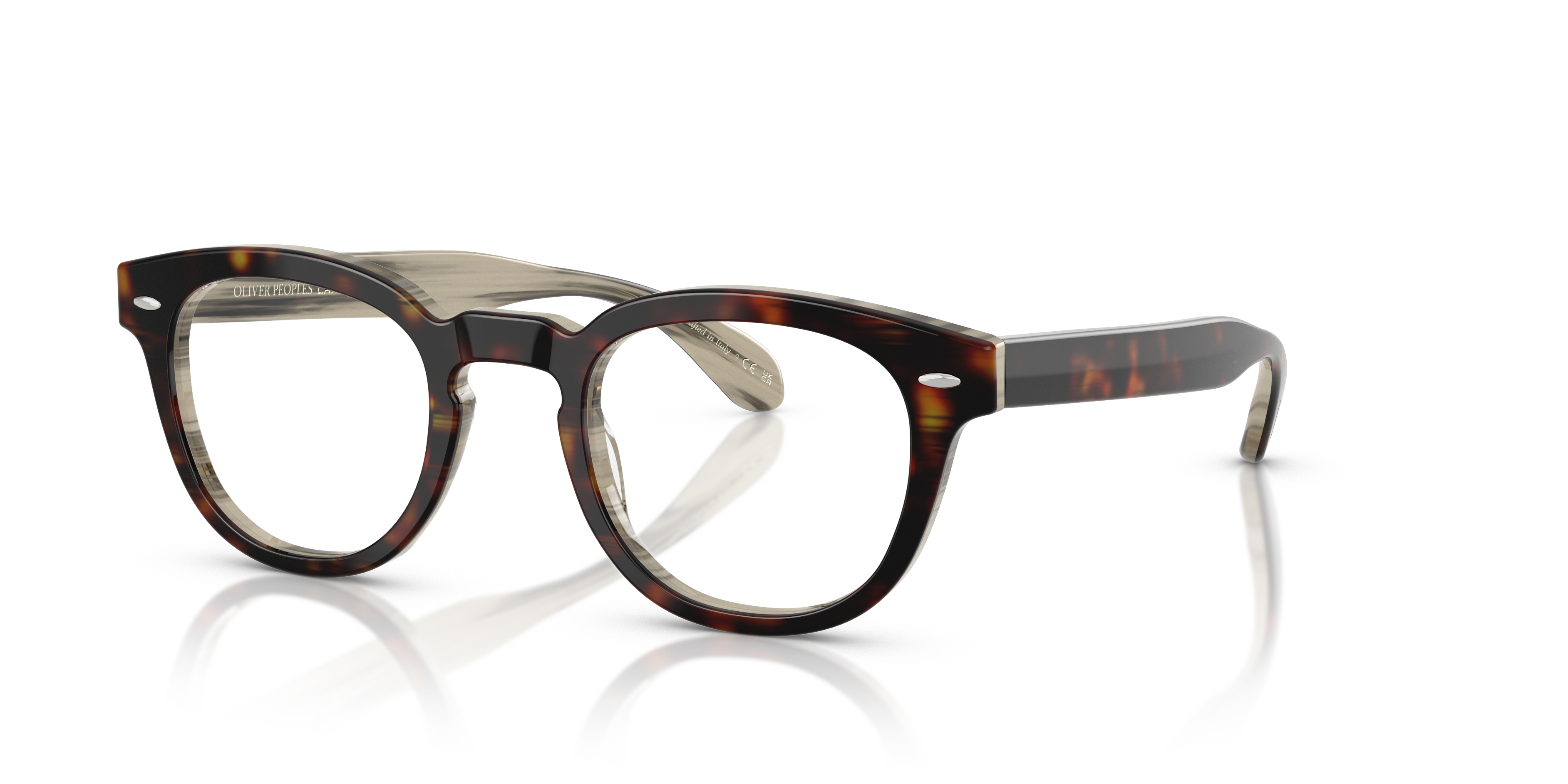 OLIVER PEOPLES Sheldrake 49サイズ アジアンフィット Oliver Peoples Sheldrake Low Bridge Fit with 362/Horn frame