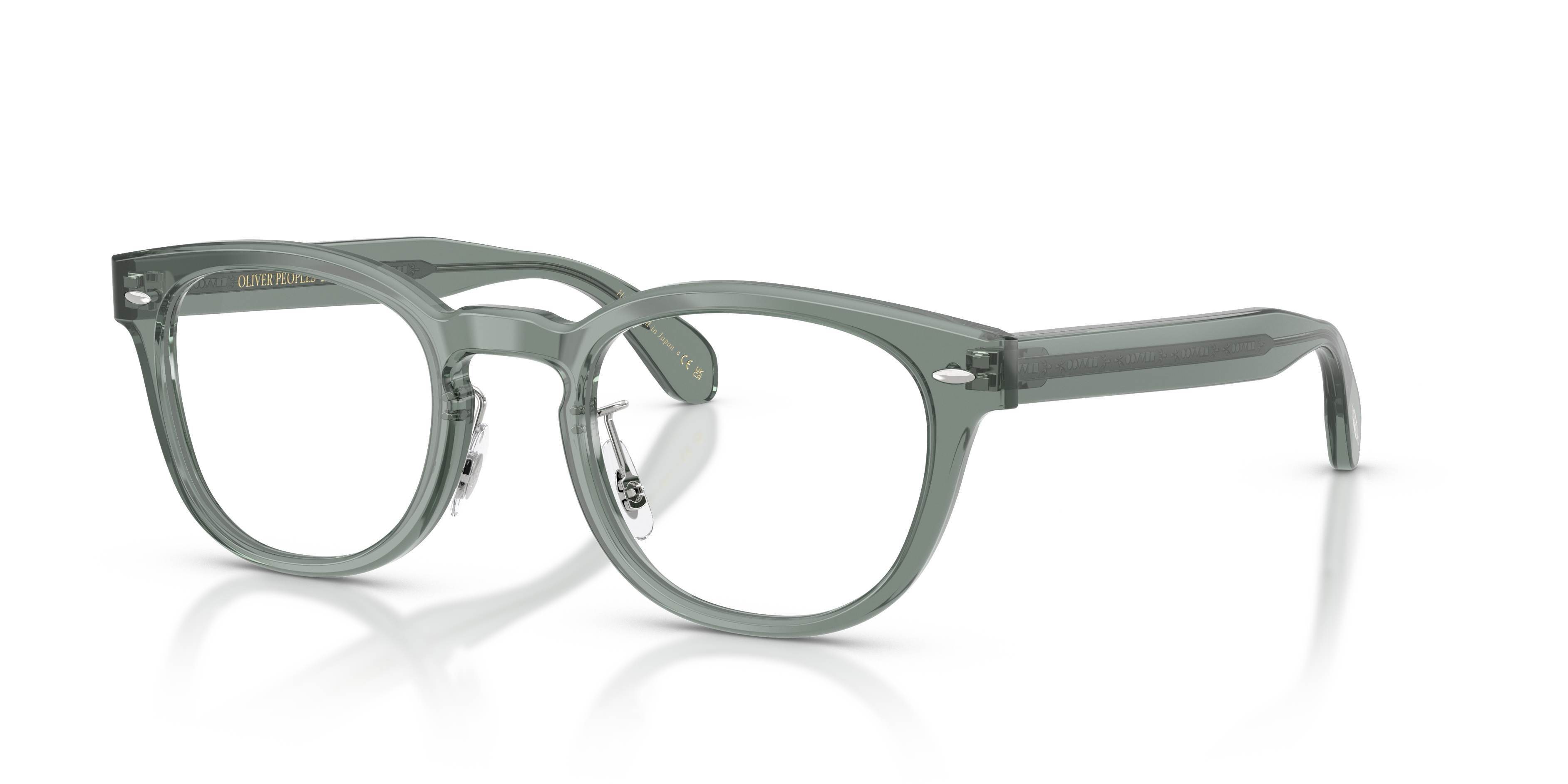 【24日限定価格】OLIVER PEOPLES Sheldrake Oliver Peoples Sheldrake-F の Dusty Aqua フレーム | Oliver Peoples