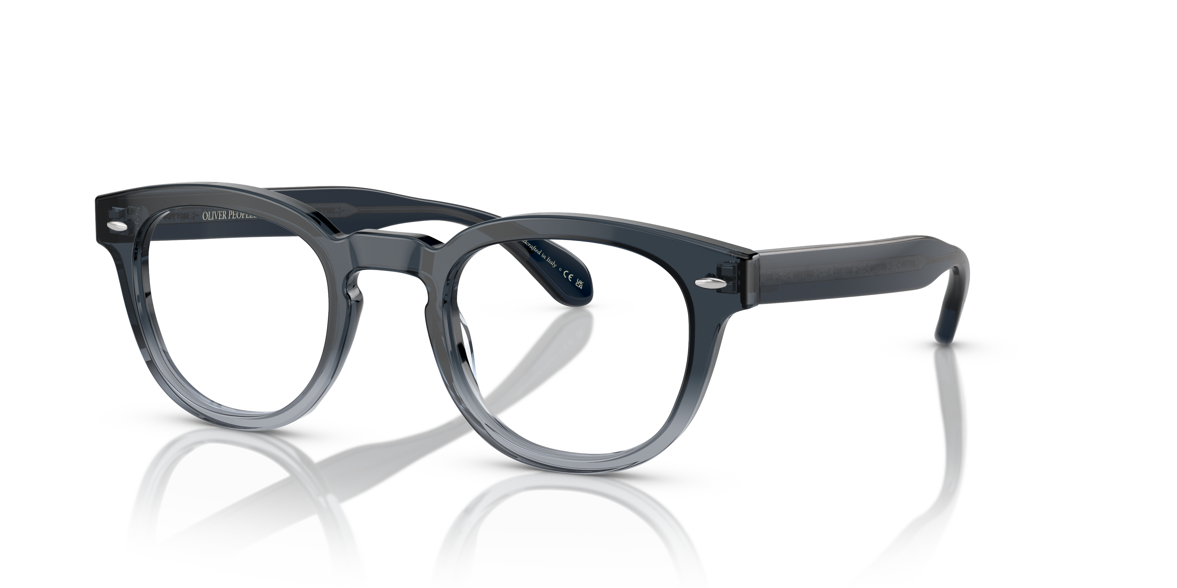 Oliver Peoples Sheldrake with Navy Gradient frame | Oliver Peoples® US