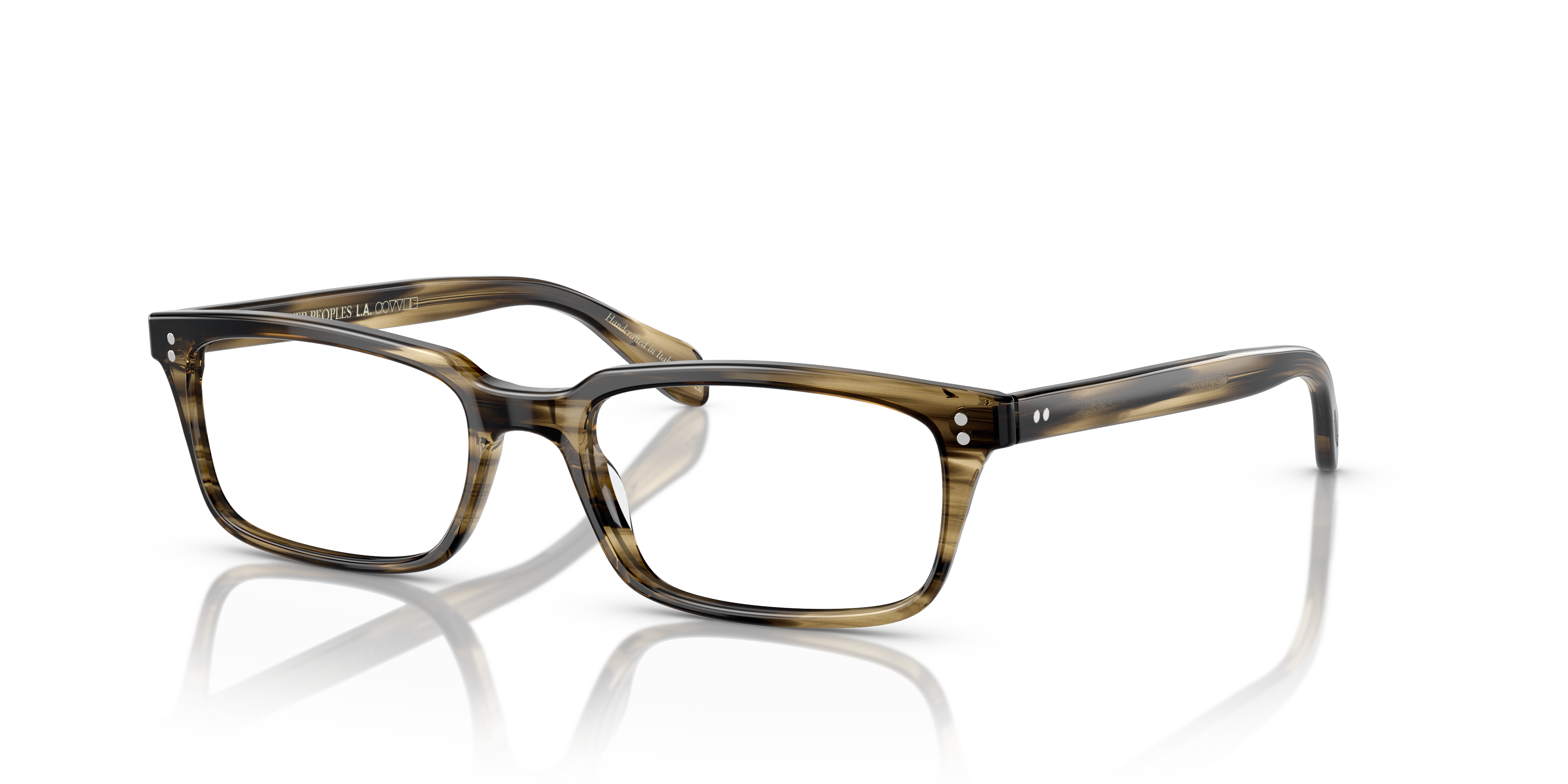 Oliver Peoples Denison with Olive Smoke frame | Oliver Peoples® US