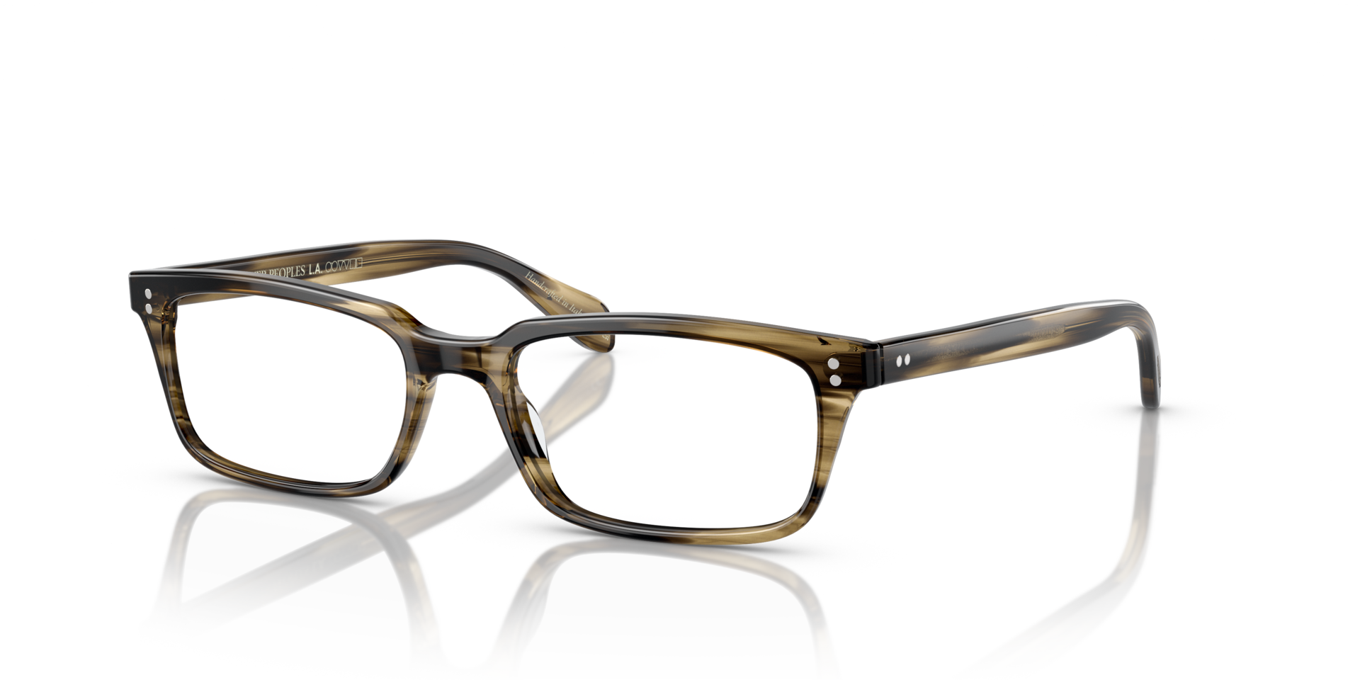Oliver Peoples Denison with Olive Smoke frame | Oliver Peoples® US