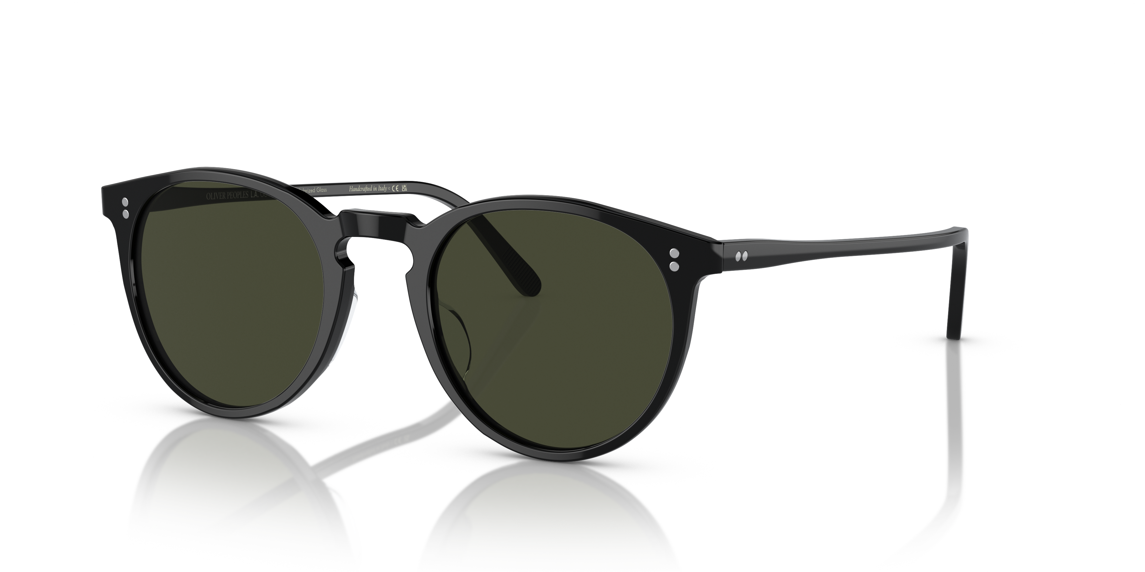 Oliver Peoples O'Malley Sun with Black frame and Grey Polar lenses
