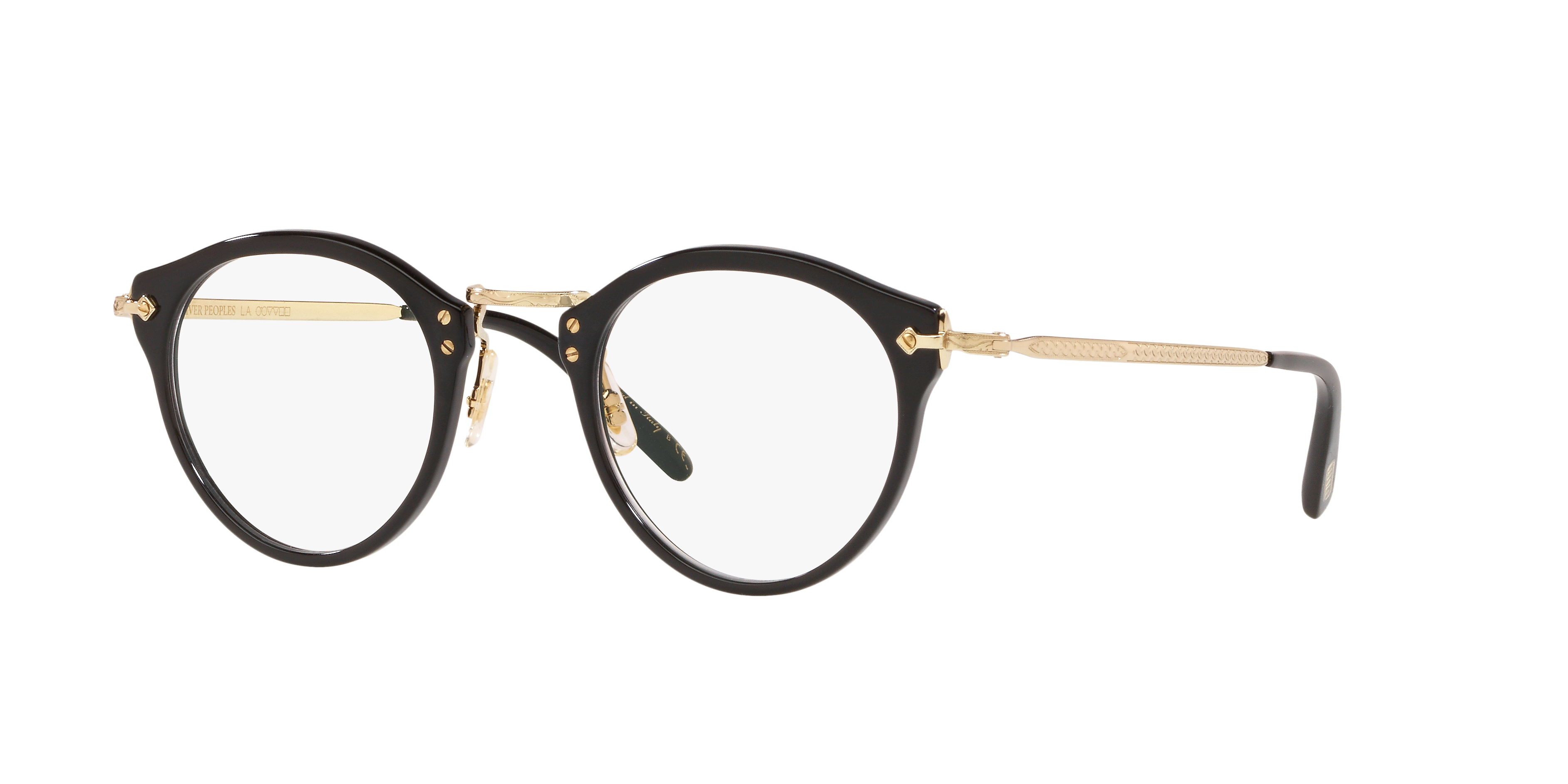 オリバーピープルズ 505  ブラック Oliver Peoples OP-505 の ブラック フレーム | Oliver Peoples® 日本