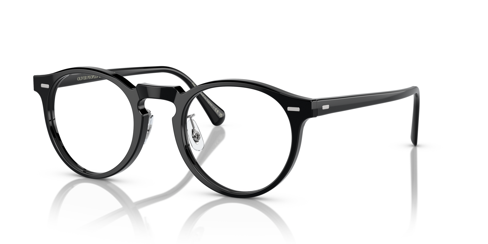 OLIVER PEOPLES Gregory Peck ブラック 47 Oliver Peoples Gregory Peck-F with Black frame | Oliver Peoples® US