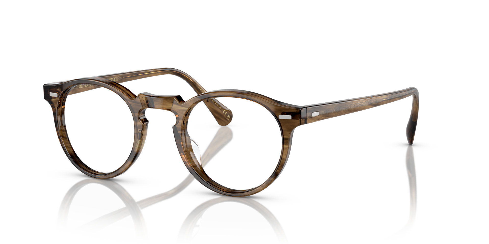 Oliver Peoples Gregory Peck with Sepia Smoke frame | Oliver