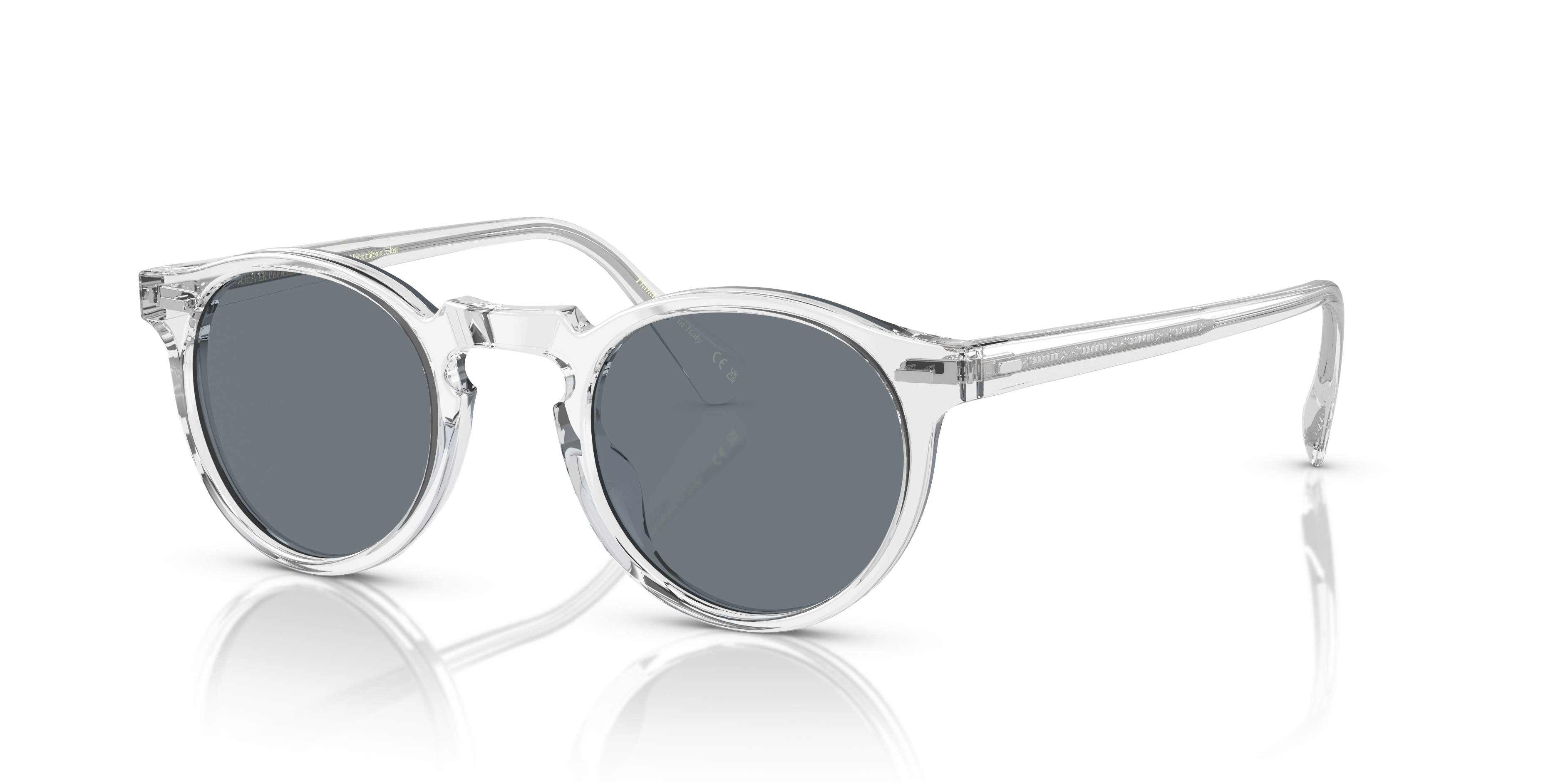 Oliver Peoples Gregory Peck Sun with Crystal frame and Blue