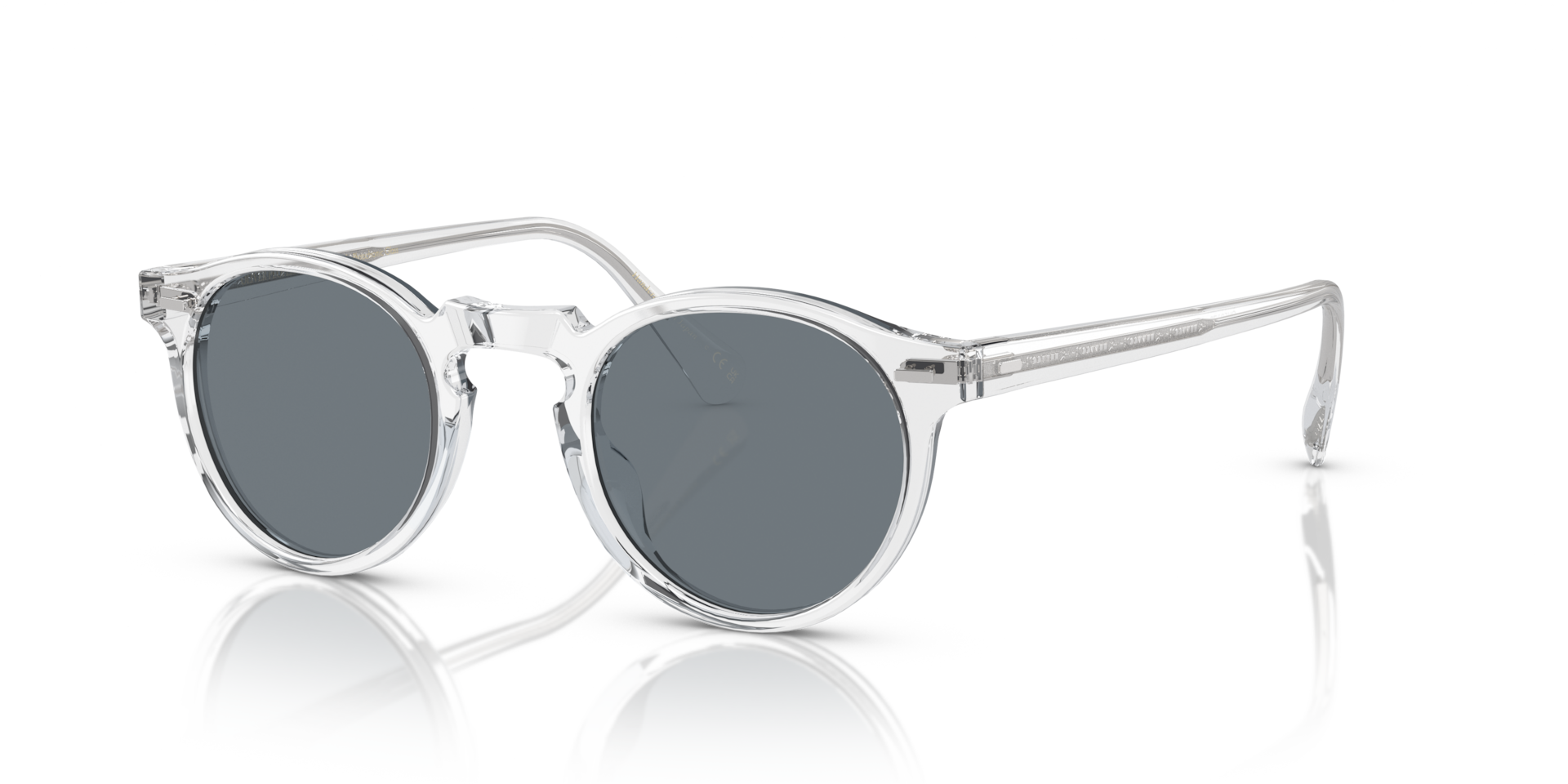 【未使用品】OLIVER PEOPLES Gregory Peck サングラス Oliver Peoples Gregory Peck Sun with Crystal frame and Blue