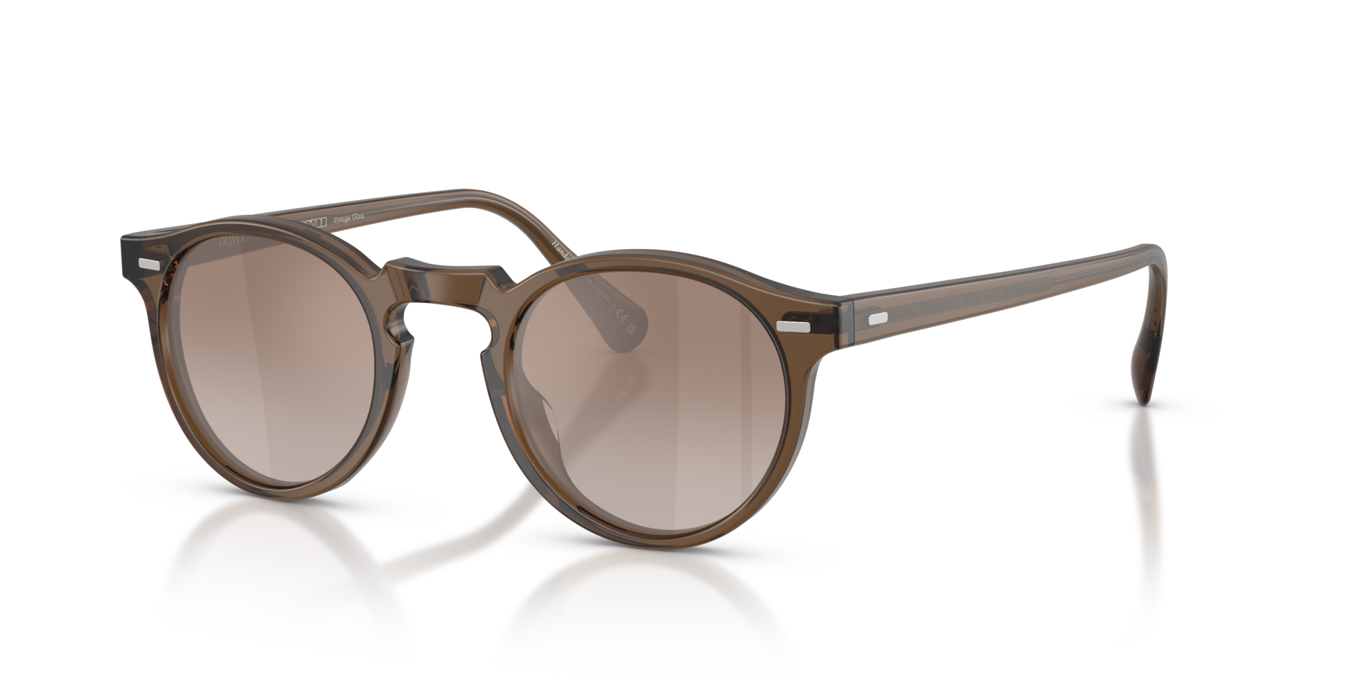 Oliver Peoples Gregory Peck Sun Exclusive with Semi Matte Espresso