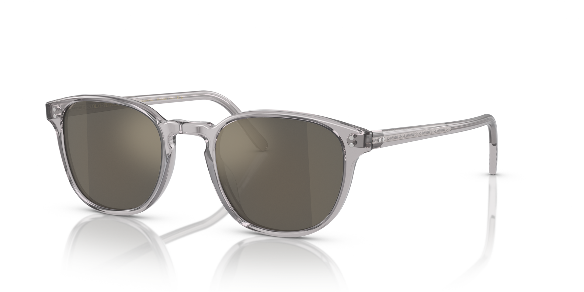 OWNサングラス　♯ 17 GOLD TITANIUM/LIGHT GRAY 0OV5219S__113239__P21__shad__q