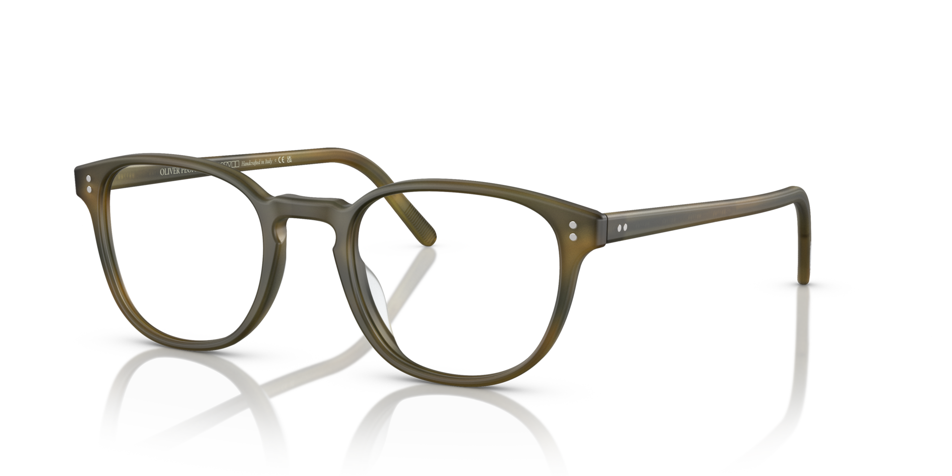 Oliver Peoples Fairmont with Matte Moss Tortoise frame | Oliver