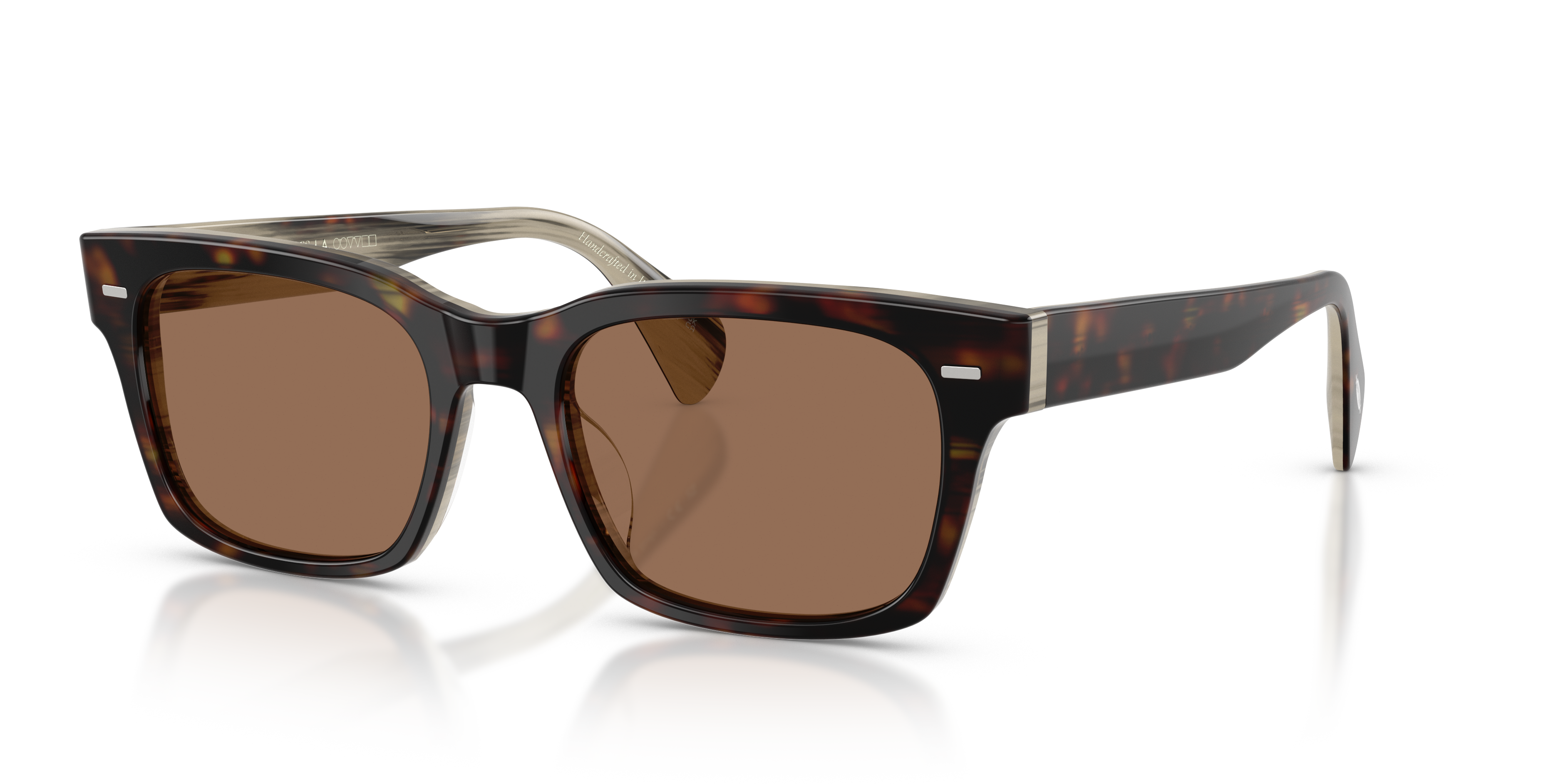 OLIVER PEOPLES サングラス ブラウンレンズ Oliver Peoples Ryce Sun の 362/ホーン フレームと ブラウン レンズ
