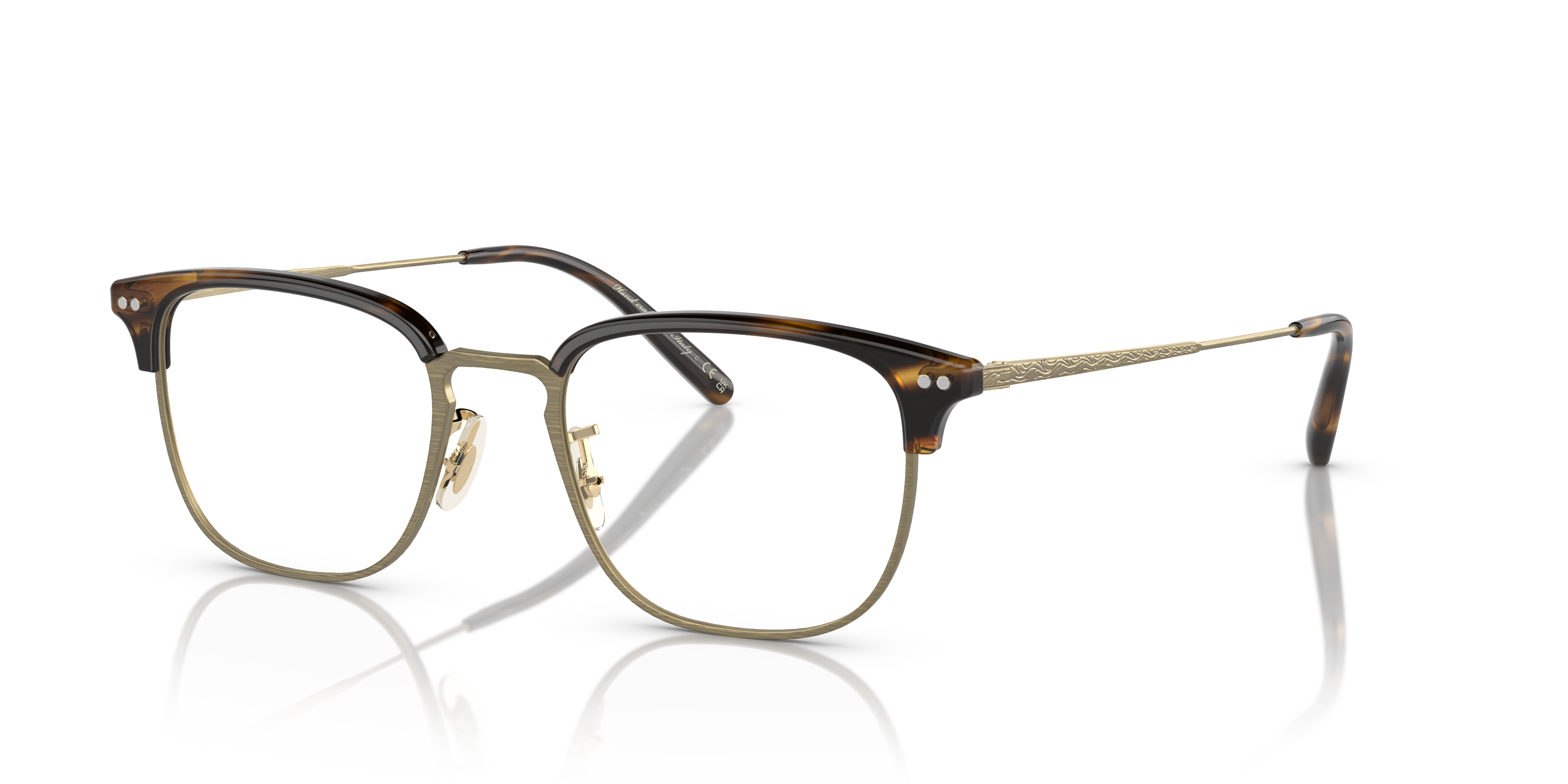 Oliver Peoples Willman with Cocobolo-Antique Gold frame | Oliver