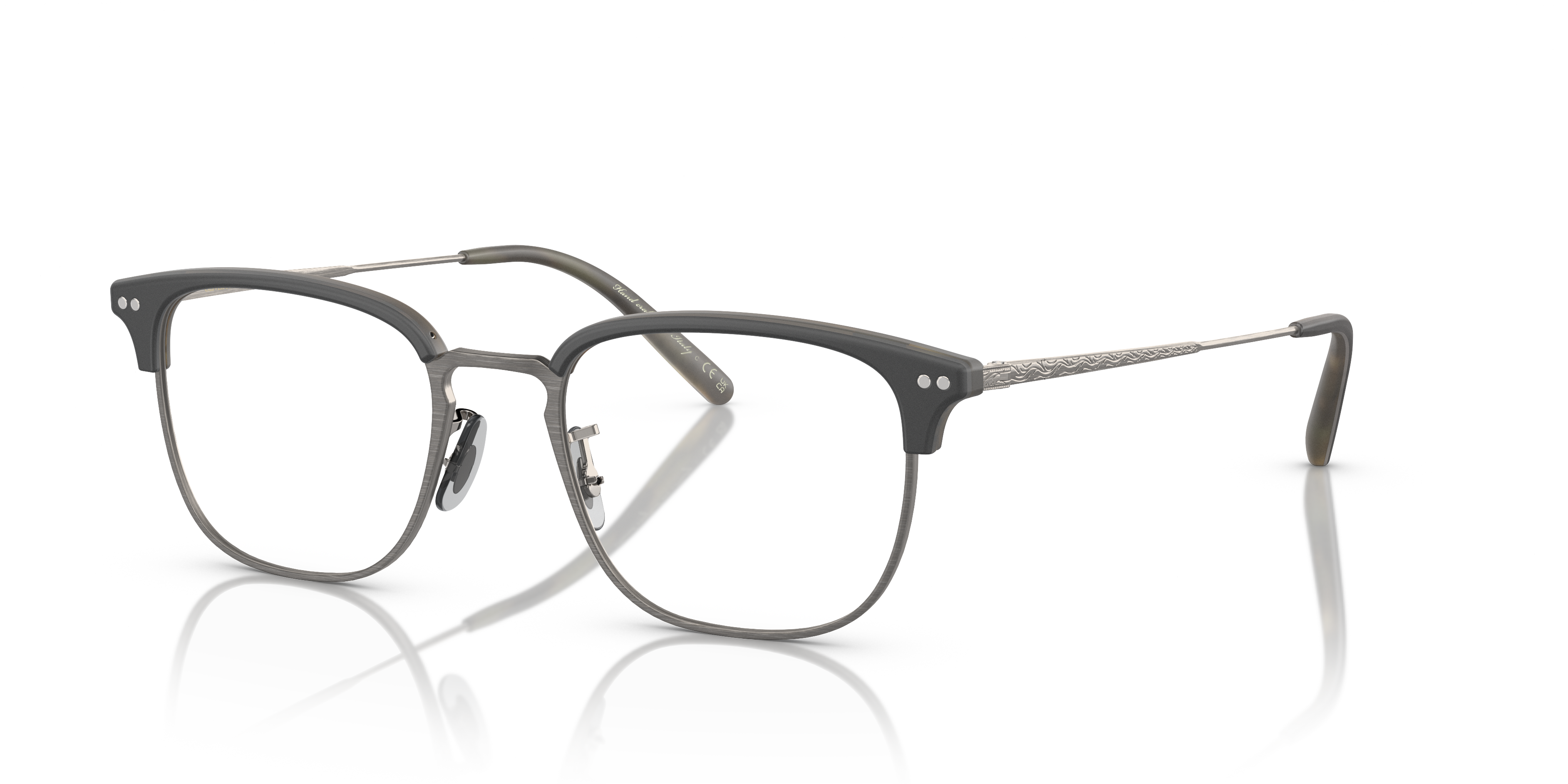 Oliver Peoples Willman with Semi-Matte Black-Olive Tortoise