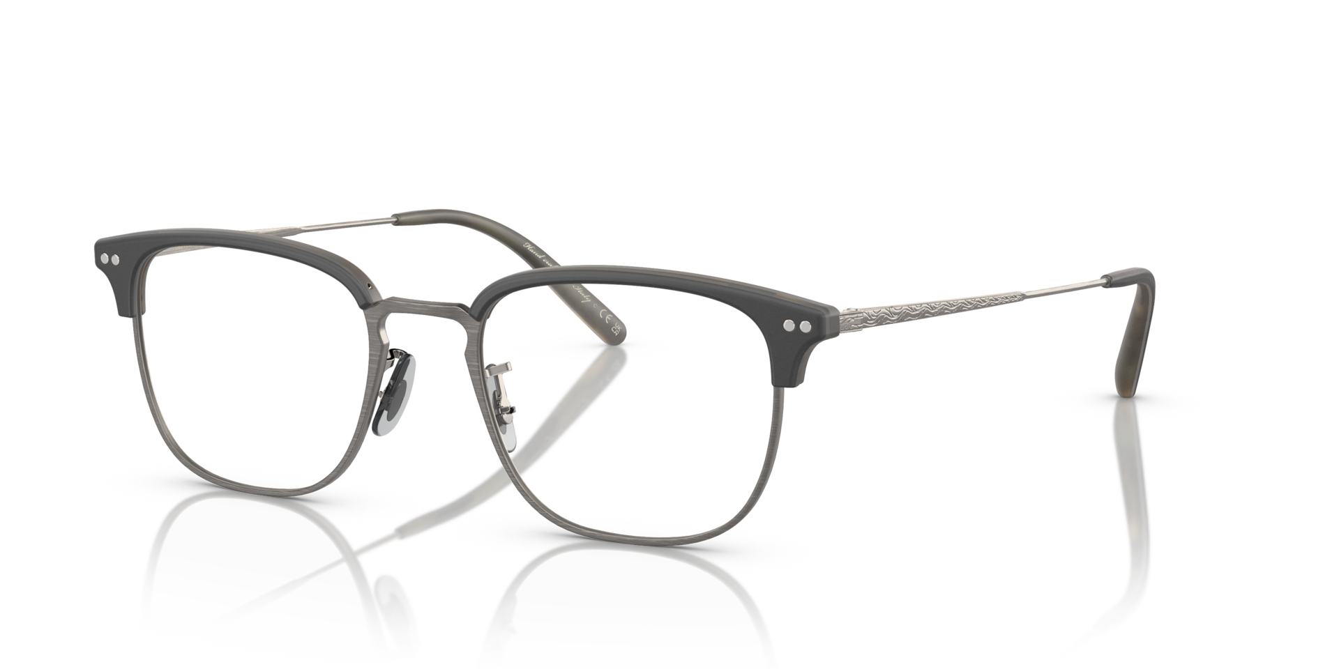 Oliver Peoples Willman with Semi-Matte Black-Olive Tortoise