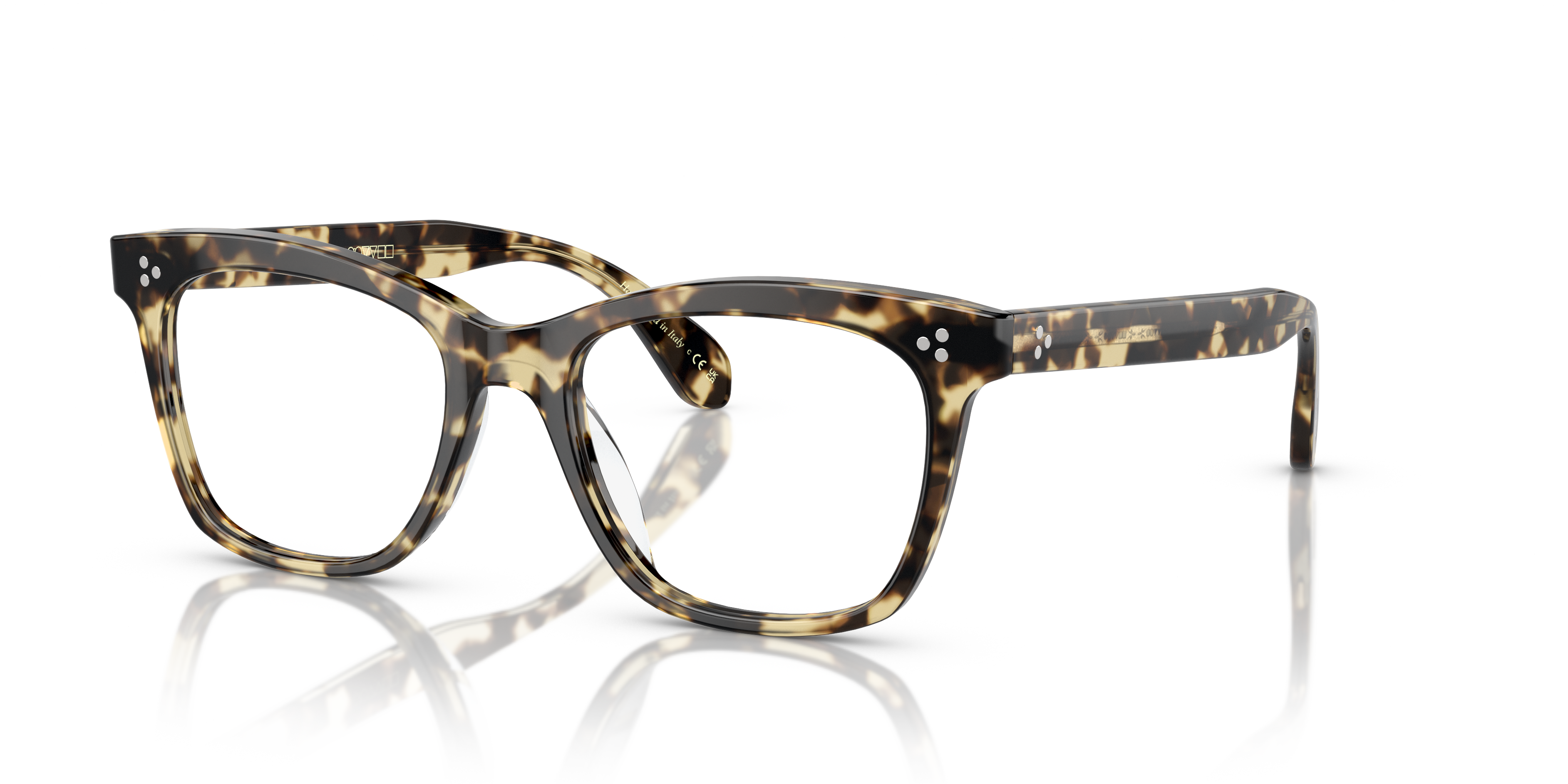 Oliver Peoples Penney Low Bridge Fit with Hickory Tortoise frame